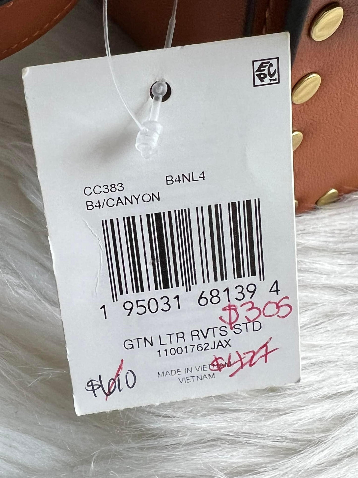 Coach Studio Shoulder Bag with Rivets