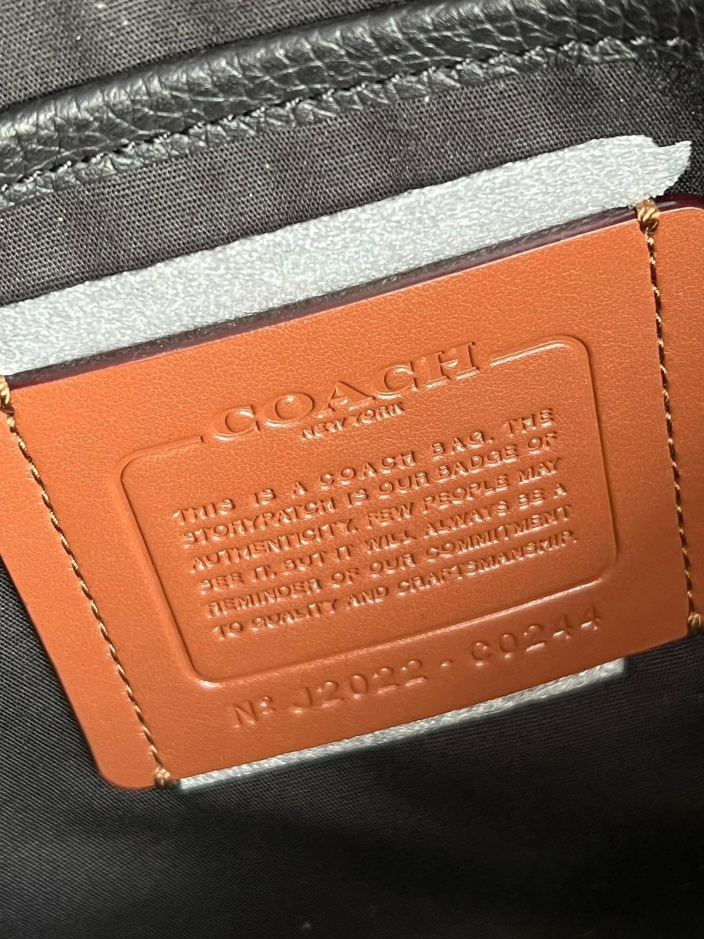 Coach Gotham Brief in Signature Leather