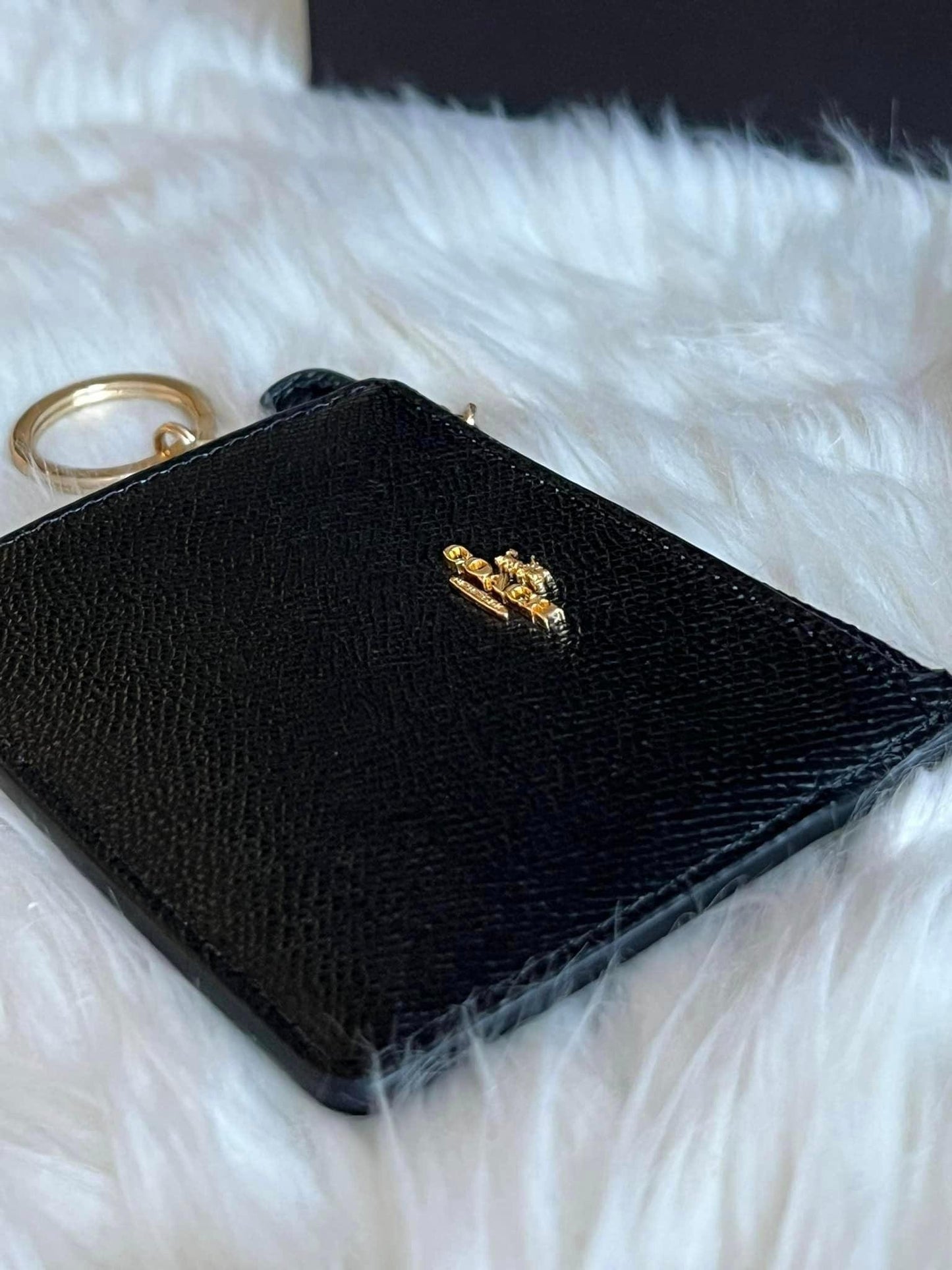 Coach Crossgrain Mini Skinny ID Case