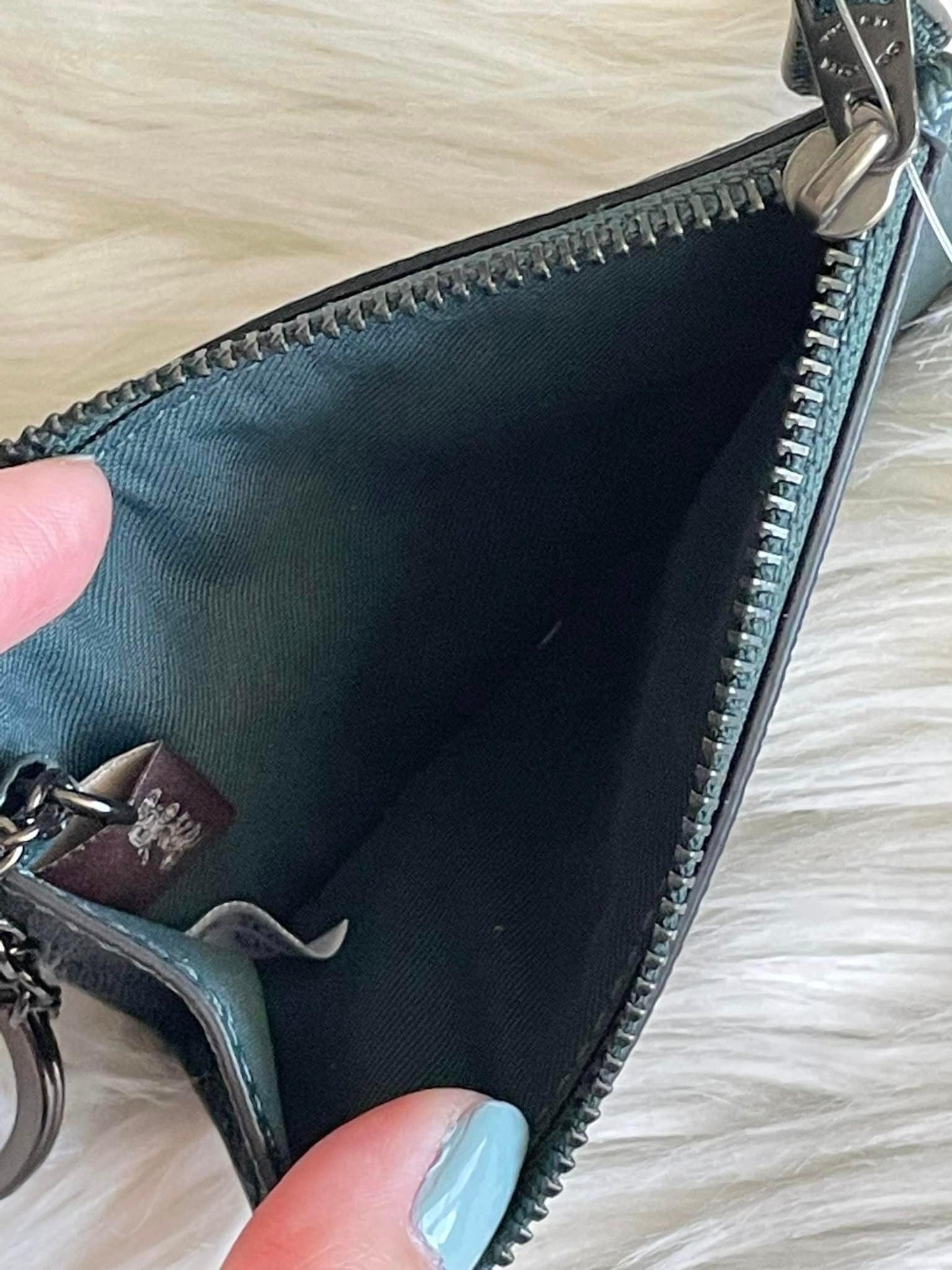 Coach Crossgrain Mini Skinny ID Case