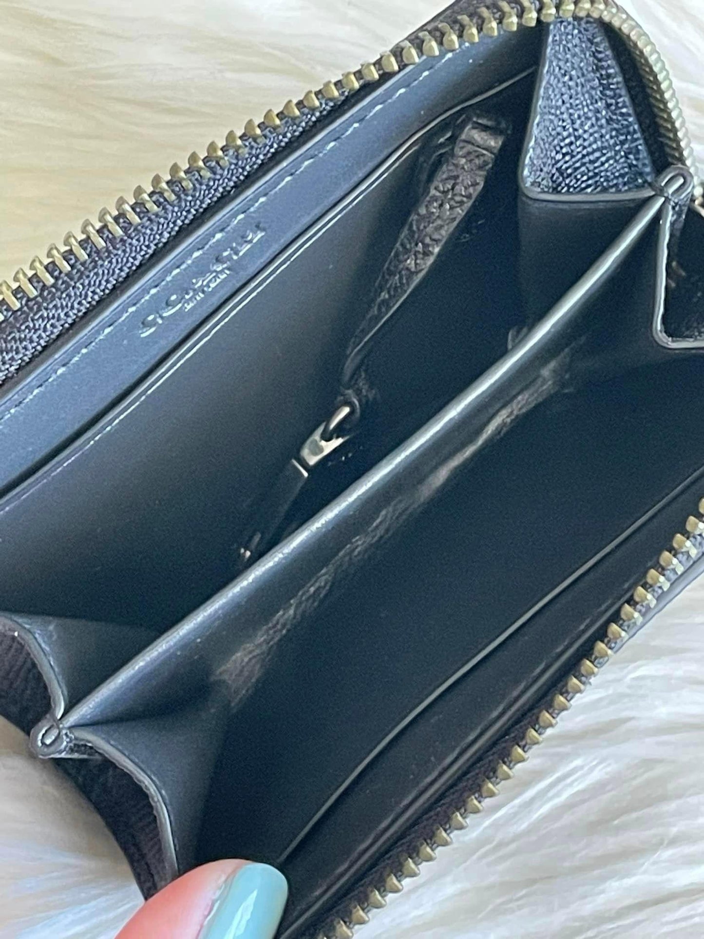 Coach Zip Key Case