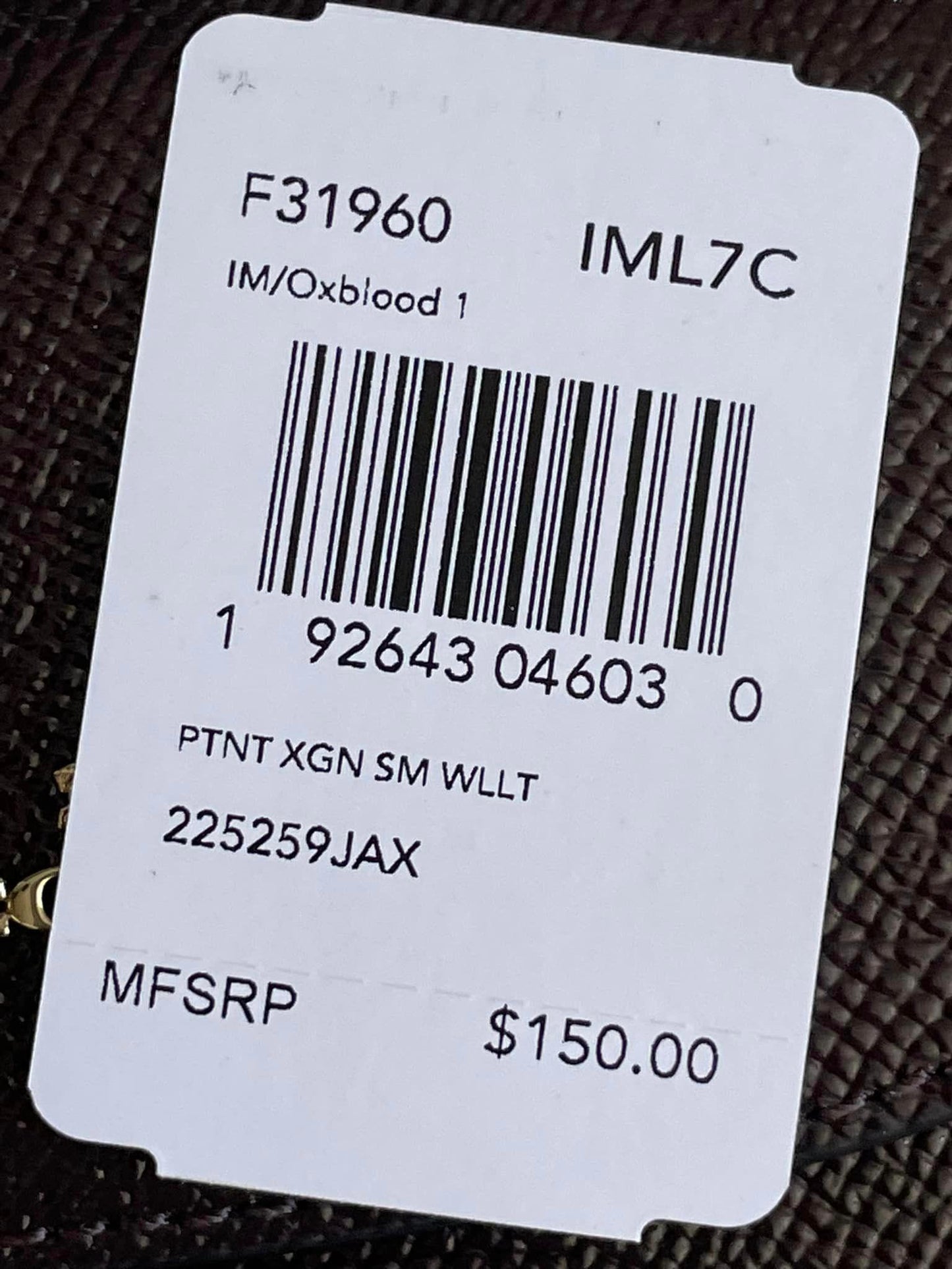 Coach Small Wallet