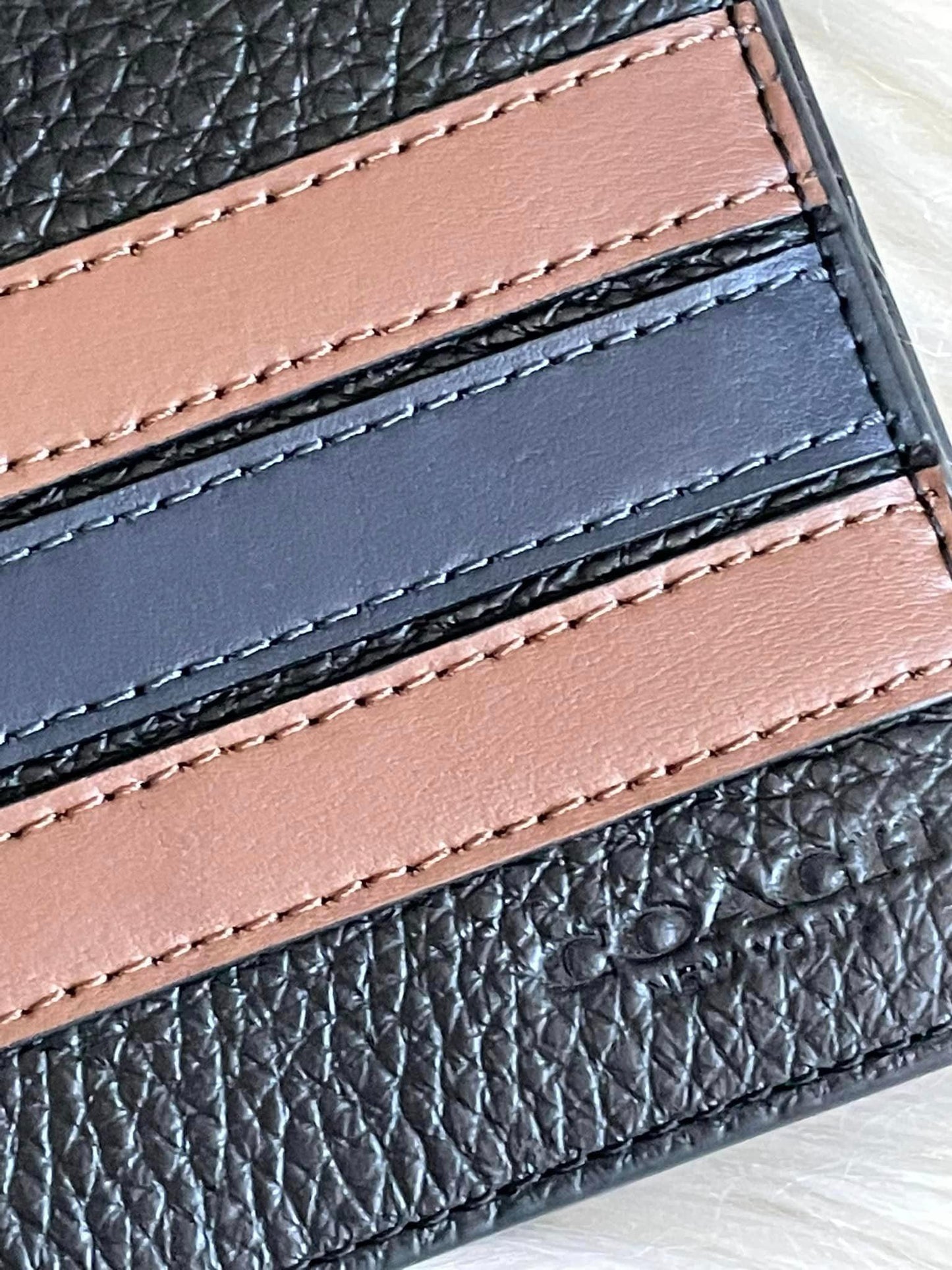 Coach Men’s 3-in-1 Wallet with Varsity Stripe