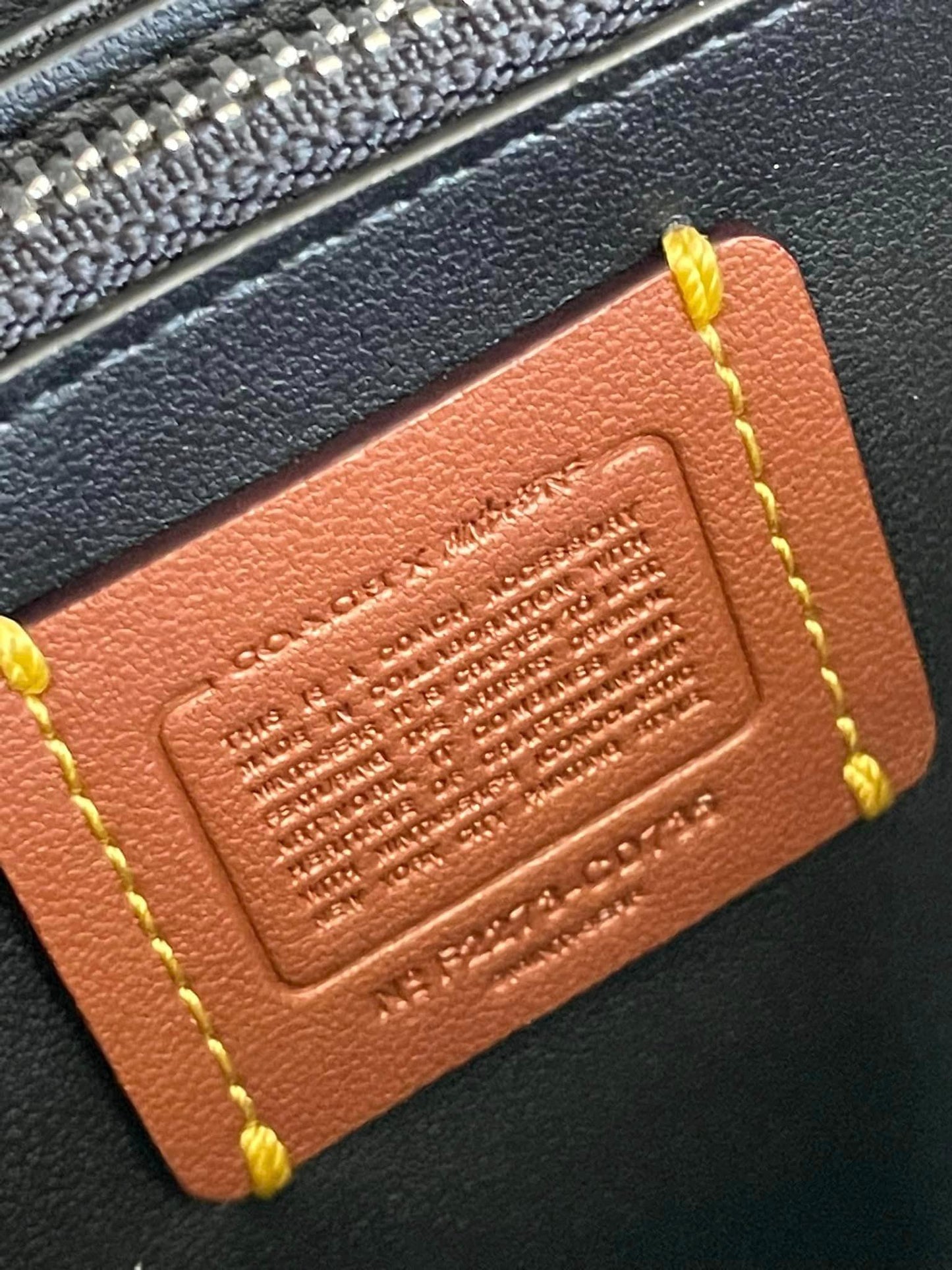 Coach X Mint + Serf Accordion Zip Wallet