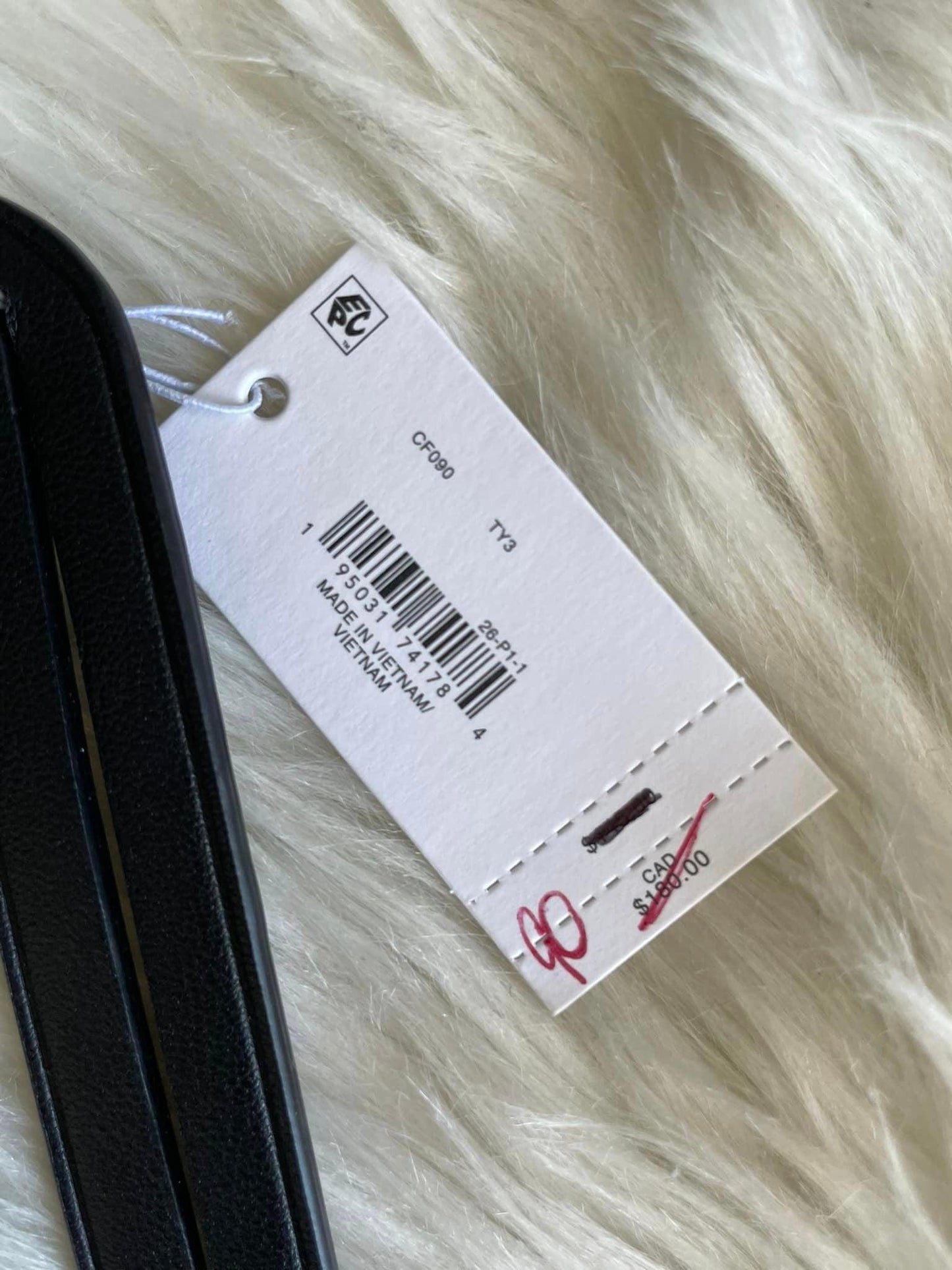 Coach Rexy Sled Bag Charm in Signature Canvas