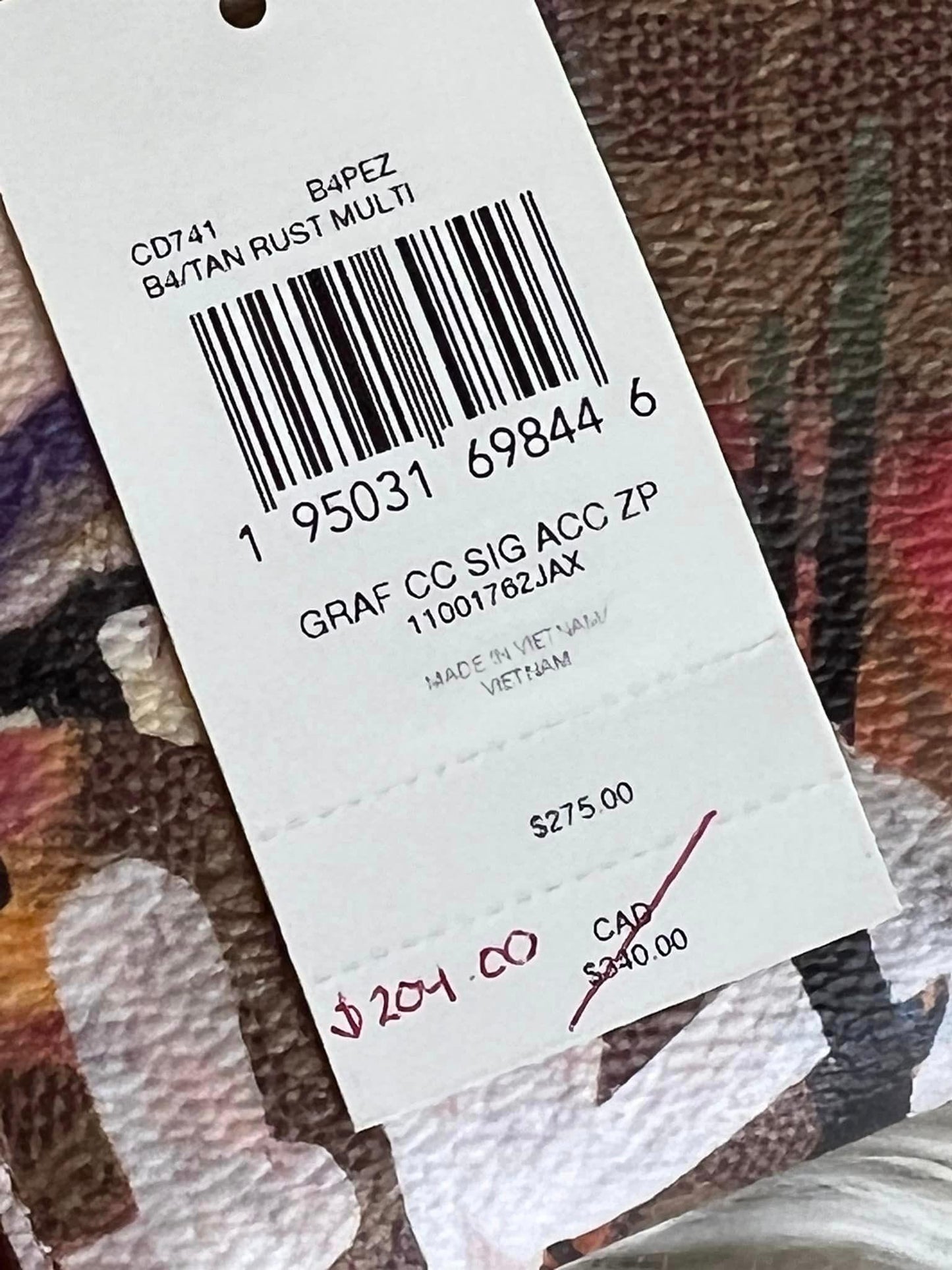 Coach X Mint + Serf Accordion Zip Wallet in Signature Canvas