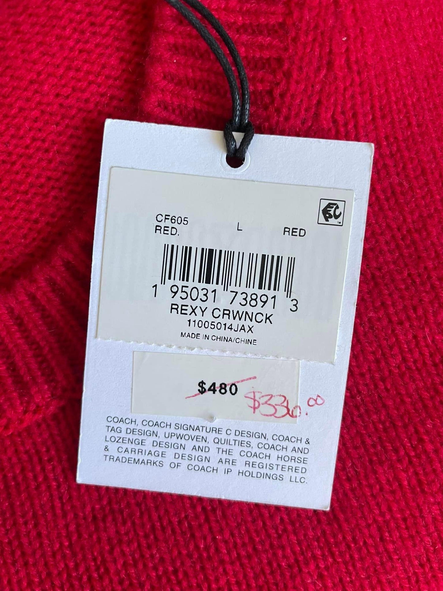Coach Rexy Crewneck Sweater