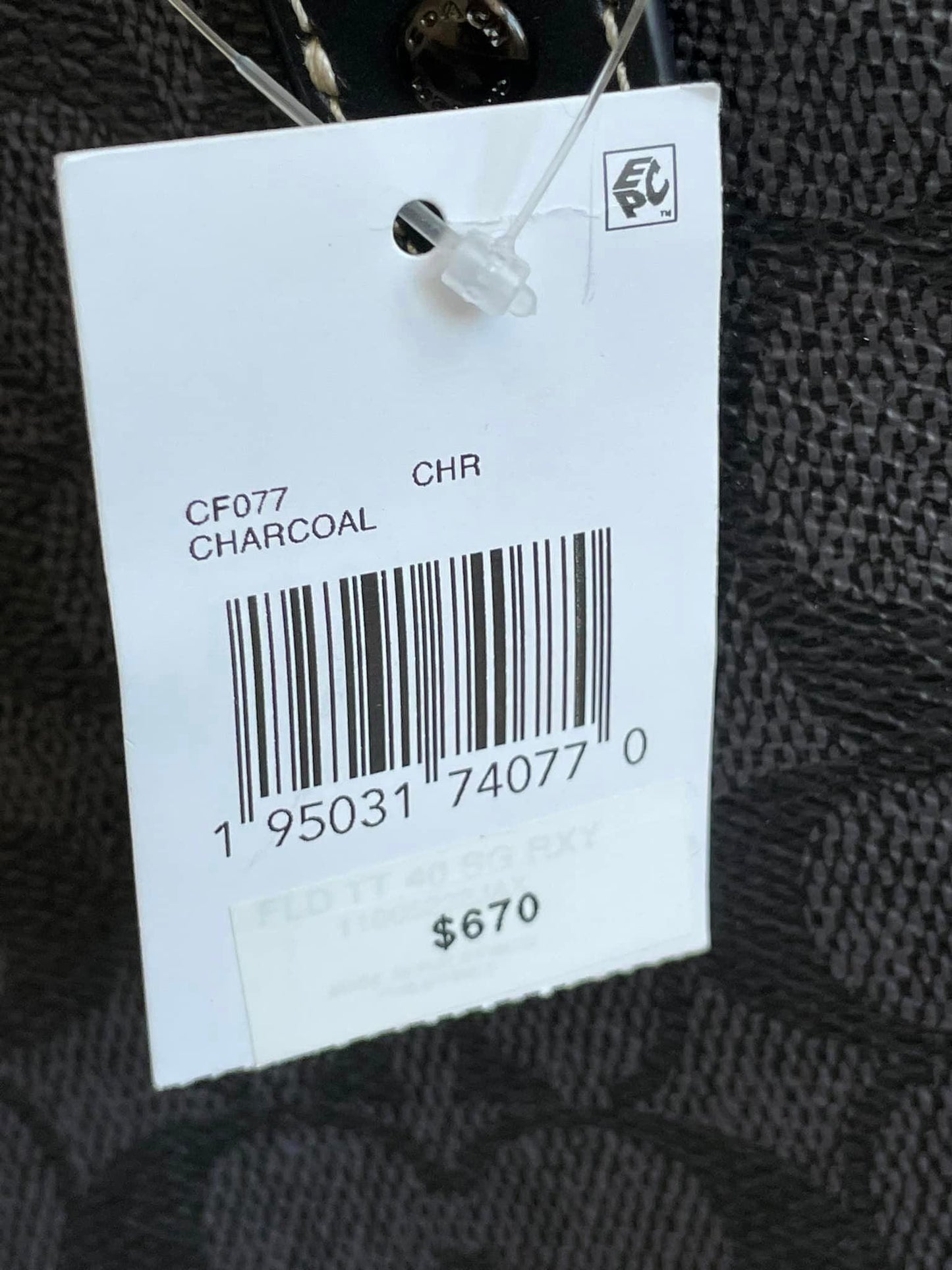 Coach Field Tote 40 in Signature Canvas with Rexy