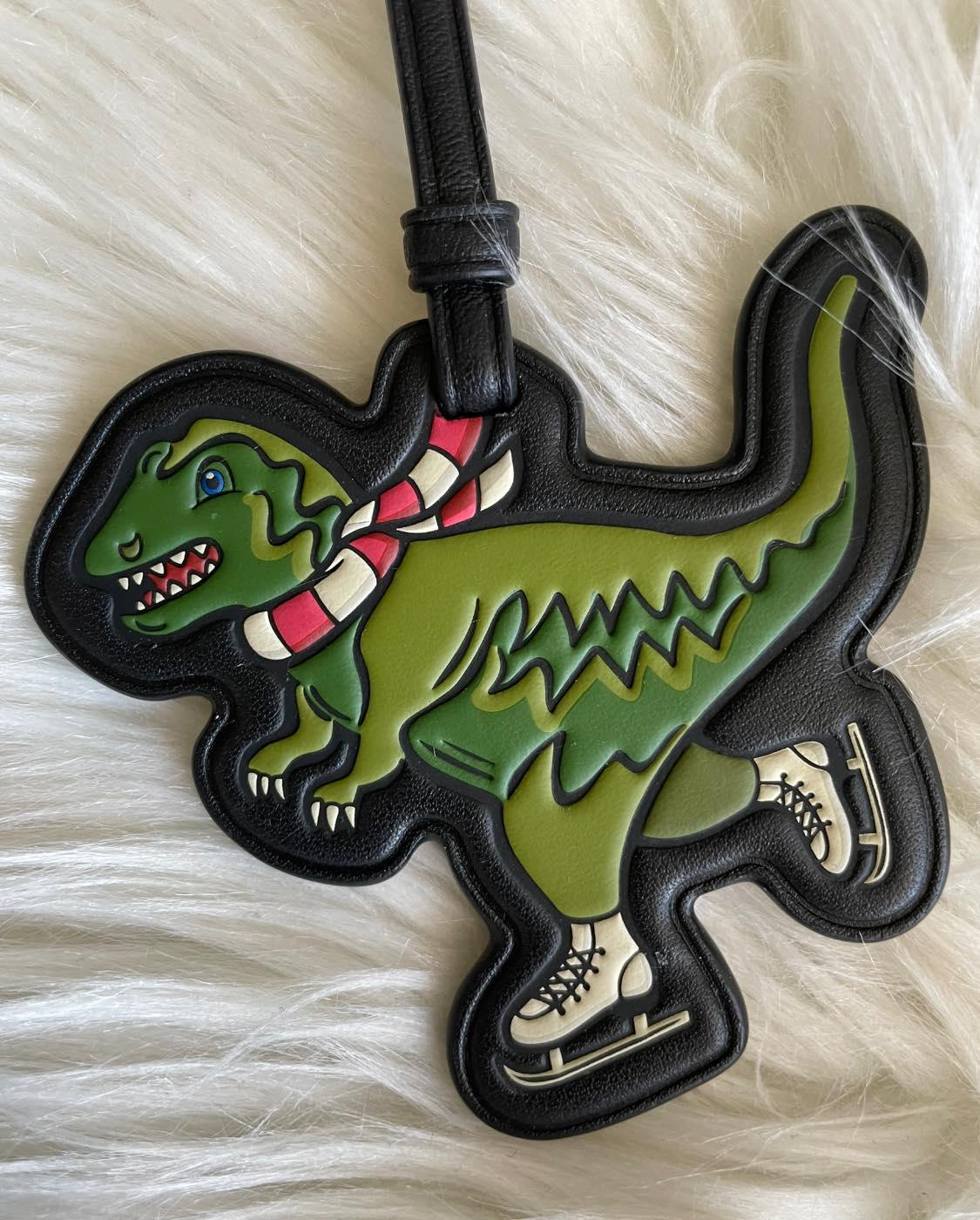 Coach Rexy Skate Bag Charm in Signature Canvas