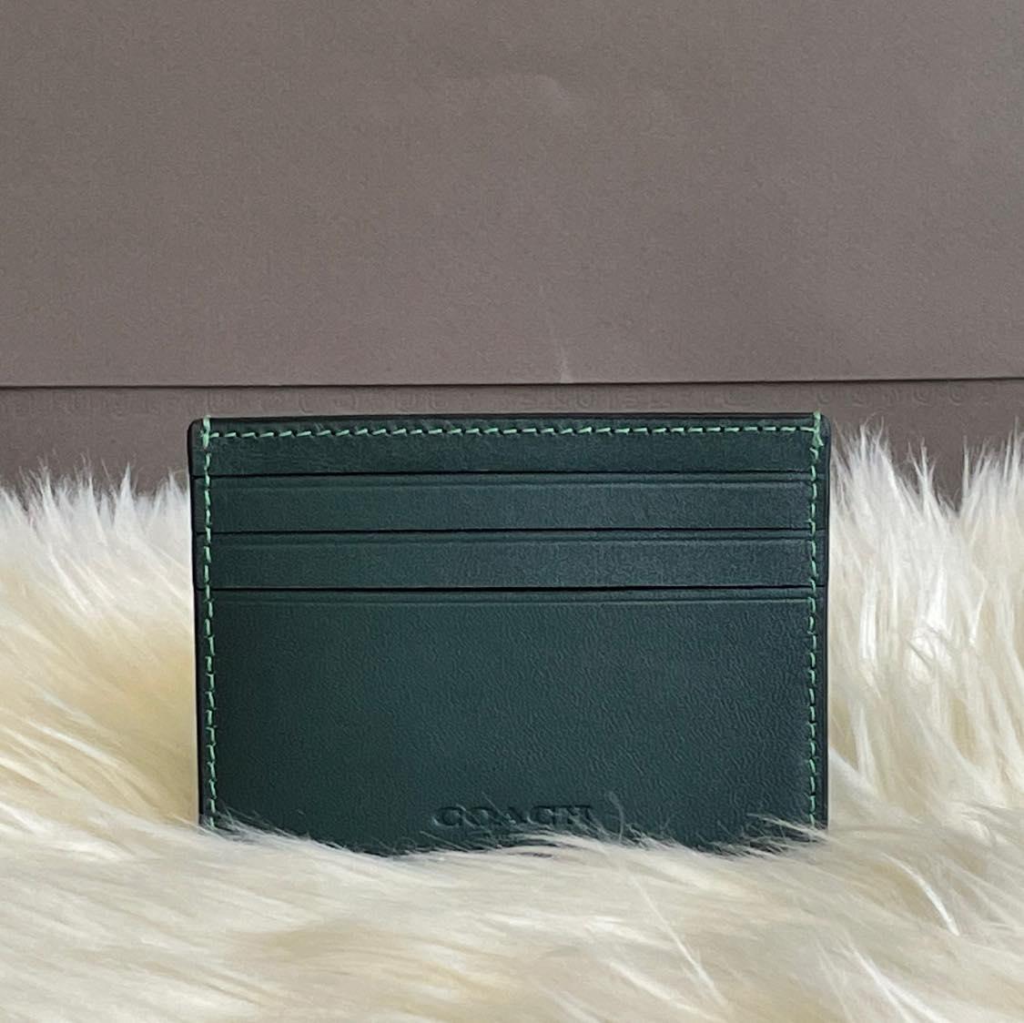 Coach Card Case with Varsity Patch