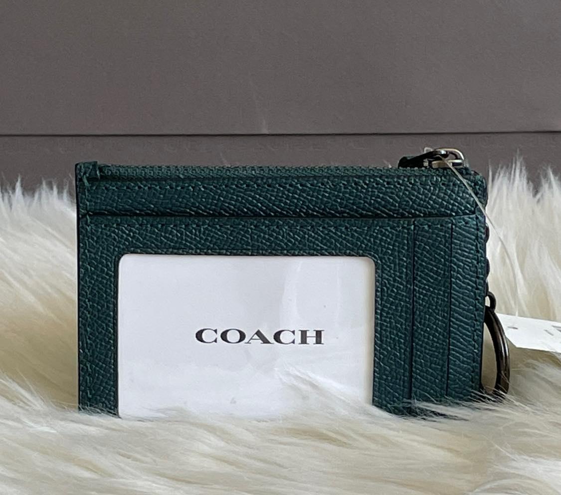 Coach Crossgrain Mini Skinny ID Case