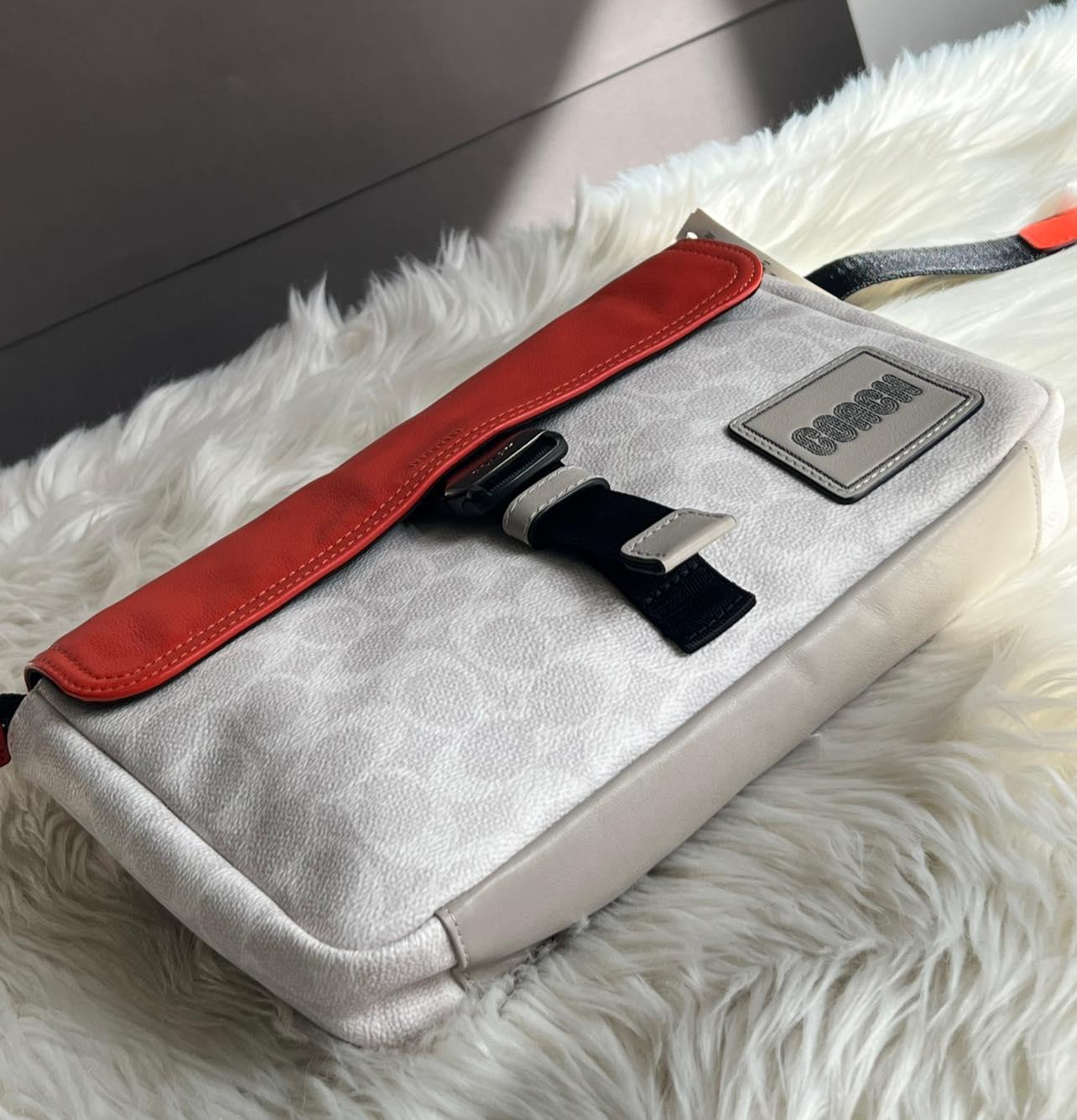 Coach Pacer Belt Bag in Signature Canvas with Coach Patch