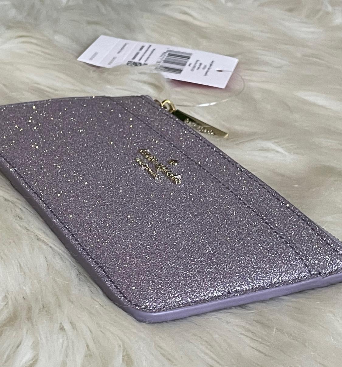 Kate Spade Glitter Large Slim Cardholder