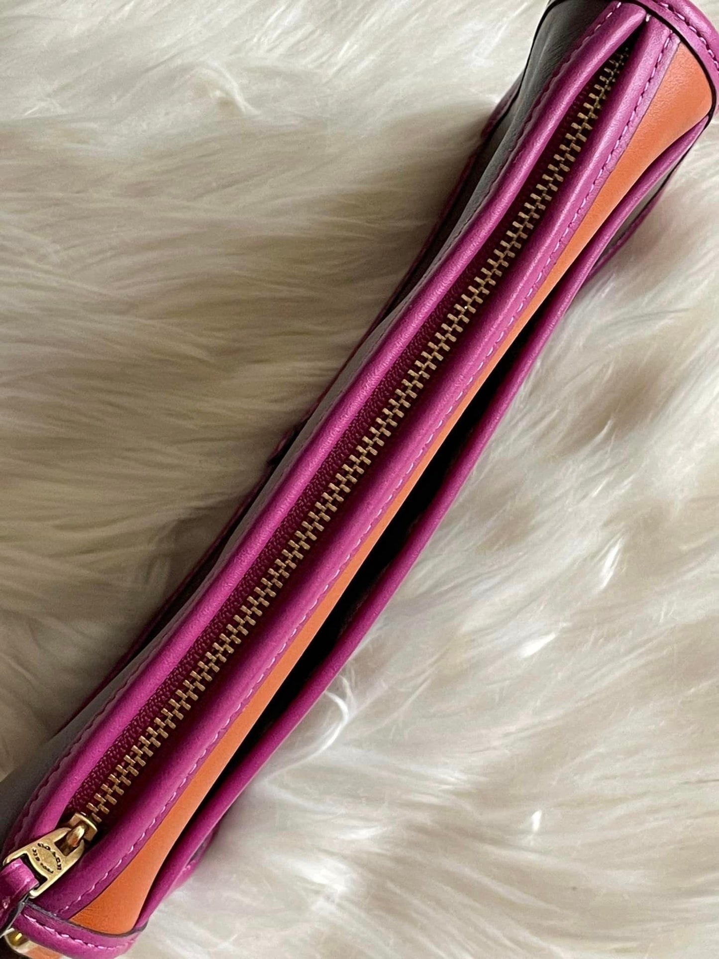 Coach Britt Wristlet in Colorblock