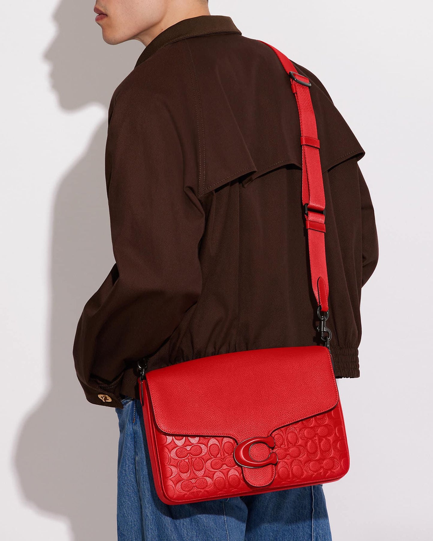 Coach Soft Tabby Messenger in Signature Leather