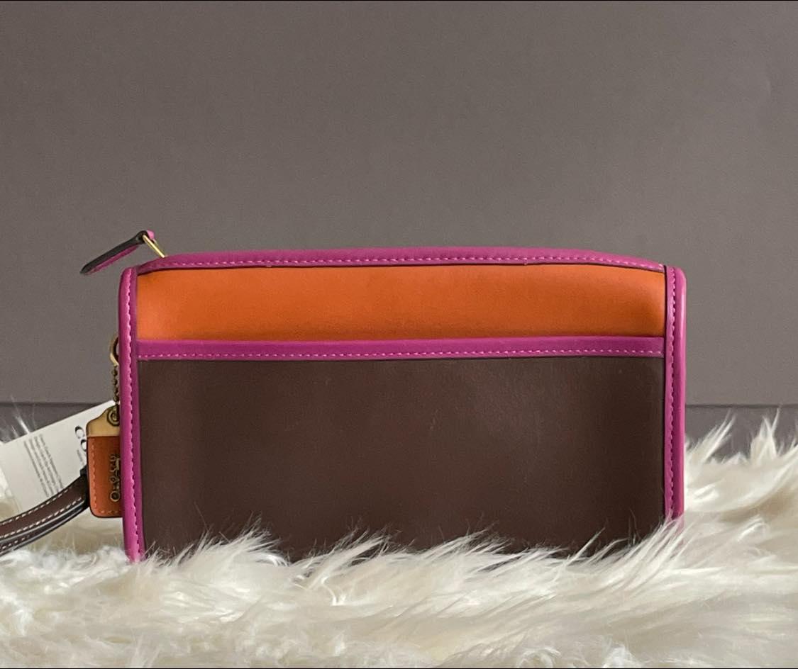 Coach Britt Wristlet in Colorblock