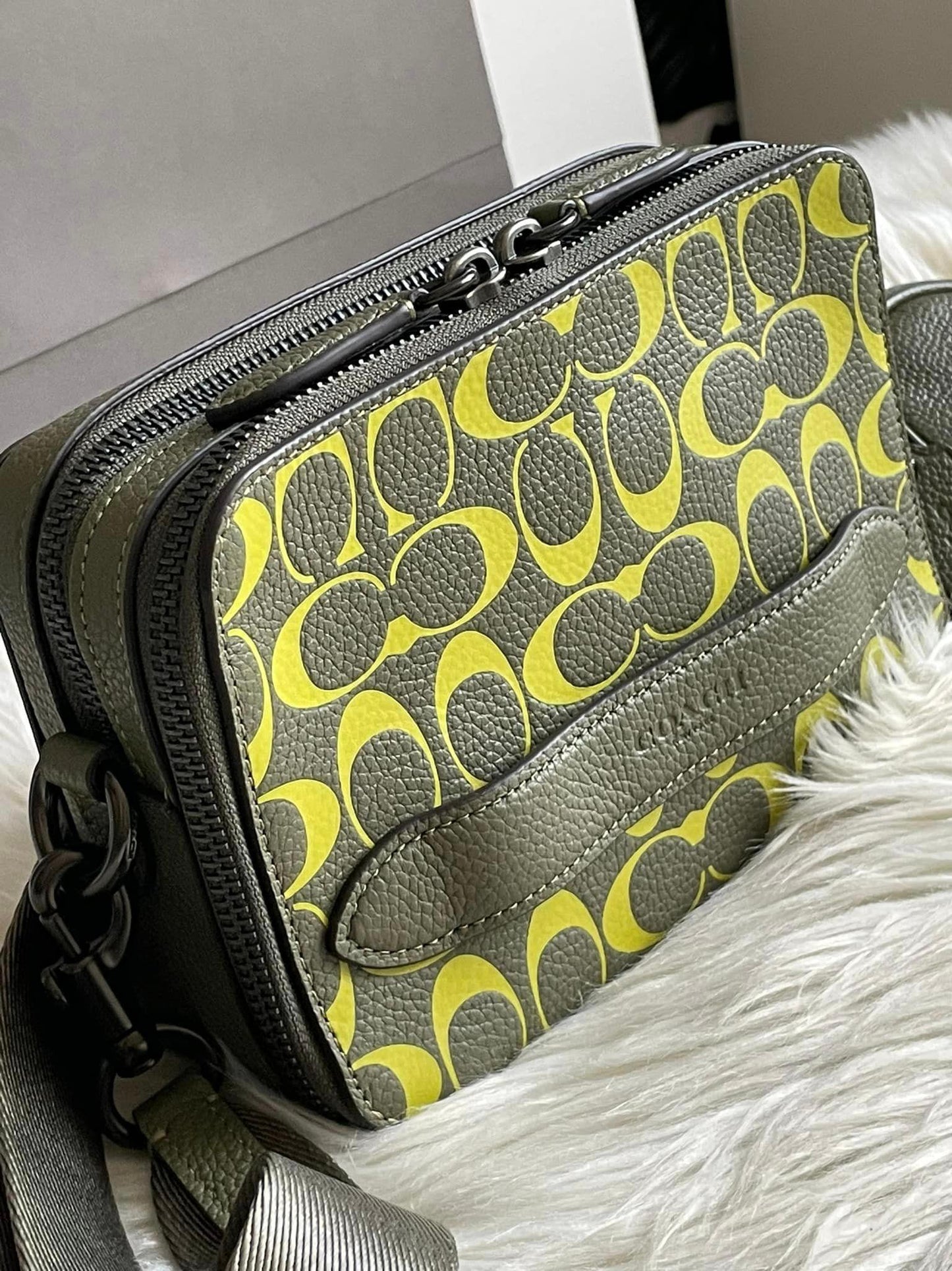Coach Charter Crossbody with Hybrid Pouch in Signature Leather