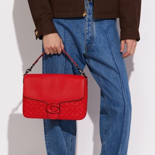 Coach Soft Tabby Messenger in Signature Leather