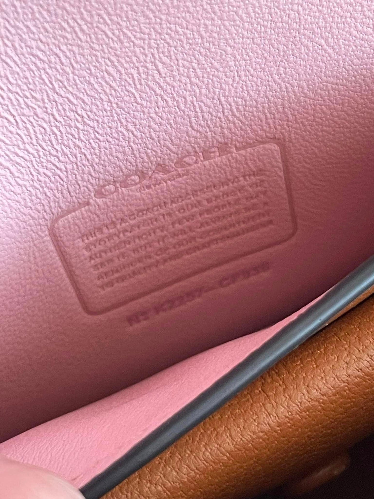 Coach Lunar Year Bandit Crossbody in Colorblock Signature Canvas with Rabbit Charm