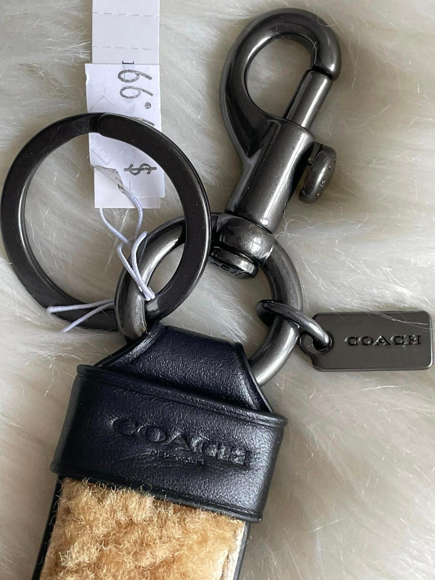 Coach Large Loop Key Fob