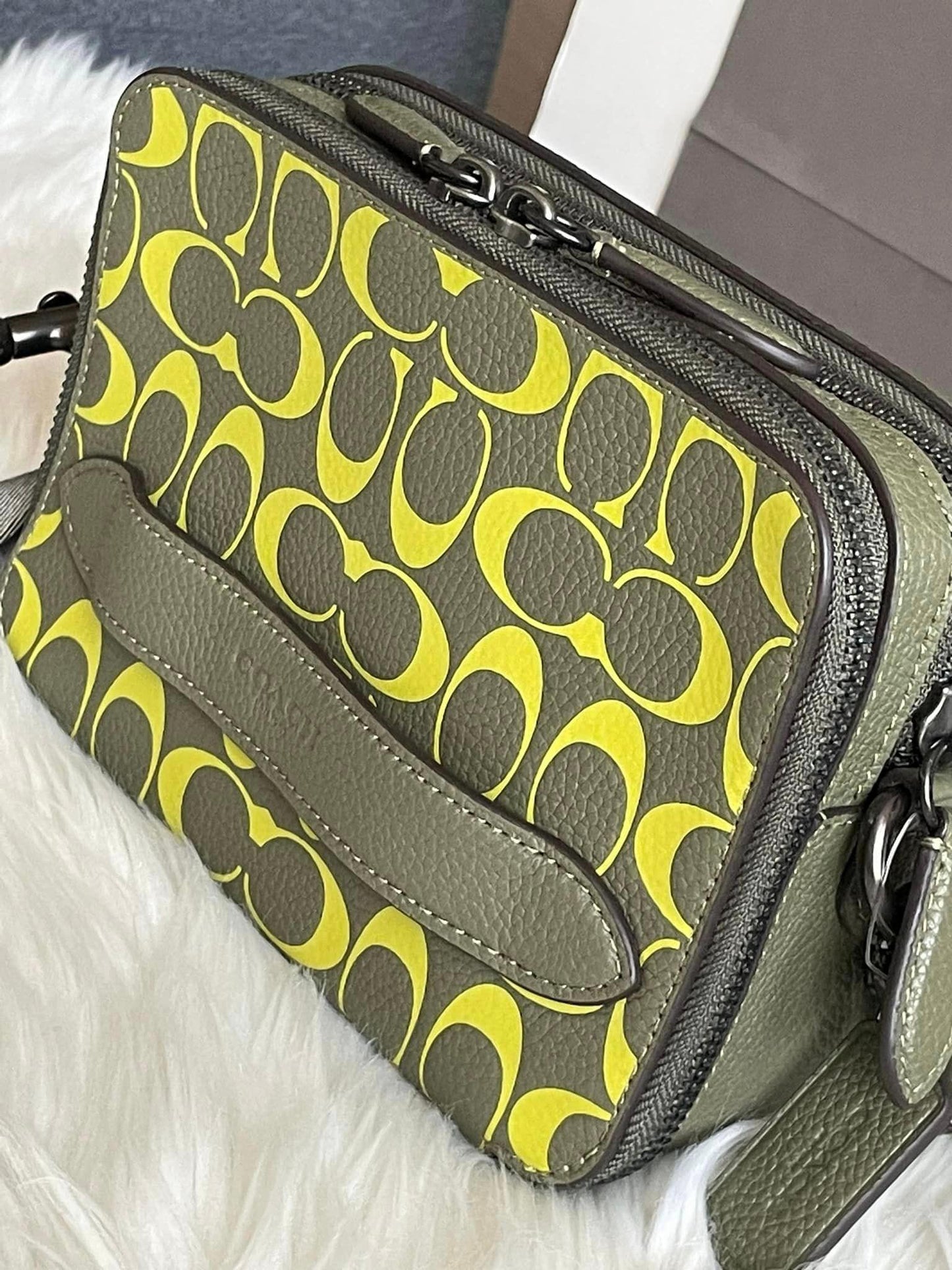 Coach Charter Crossbody with Hybrid Pouch in Signature Leather