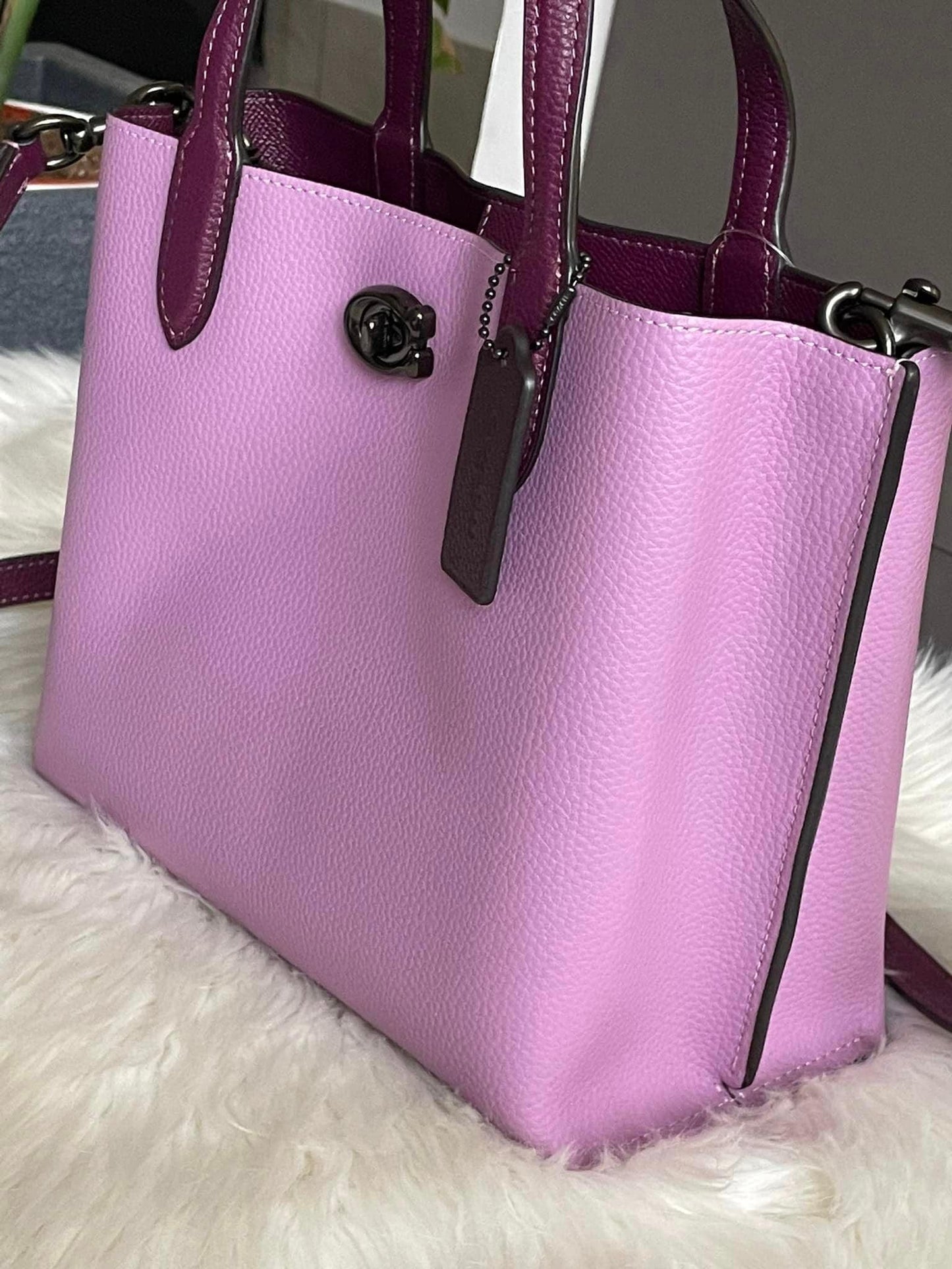 Coach Willow Tote 24 in Colorblock