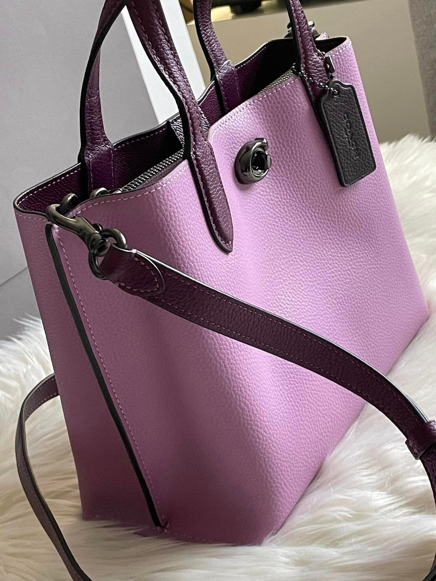 Coach Willow Tote 24 in Colorblock