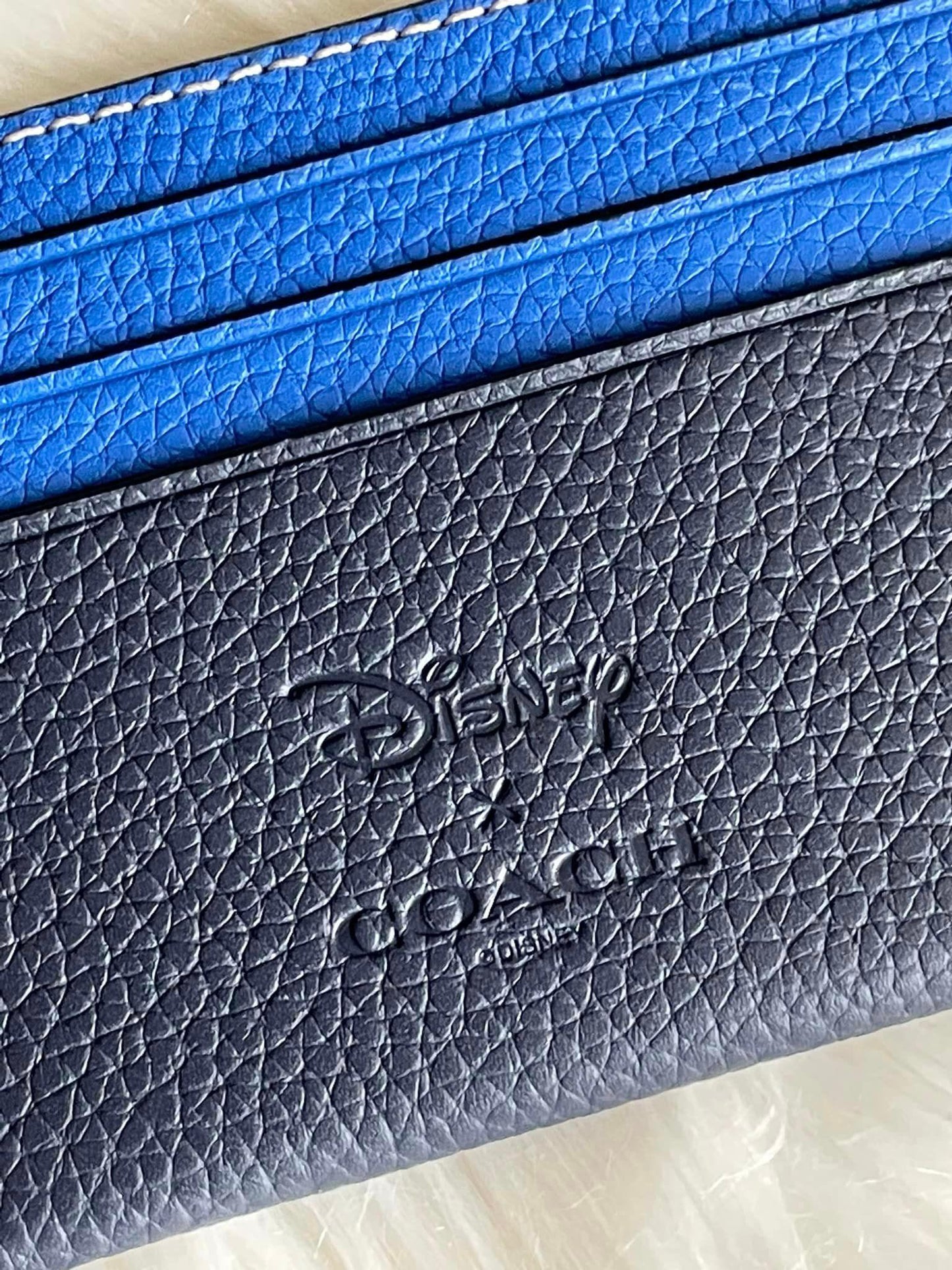 Disney X Coach Card Case with Walt Disney World Motif