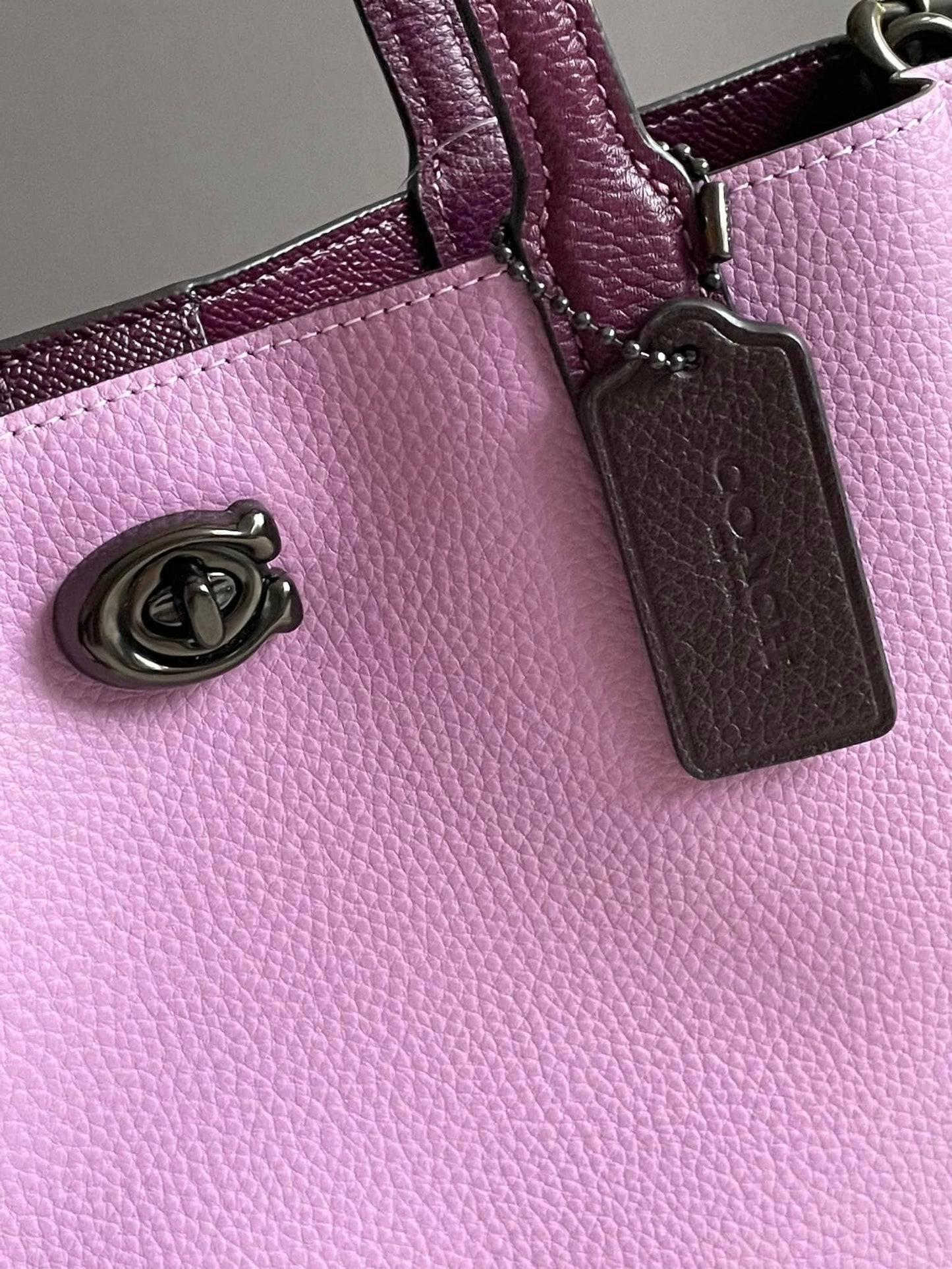 Coach Willow Tote 24 in Colorblock