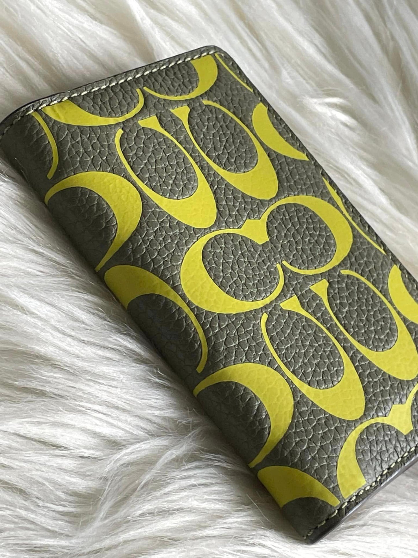 Coach Card Wallet in Signature Leather