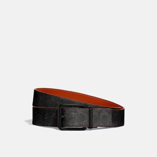 Coach Roller Buckle Cut to Size Reversible Belt