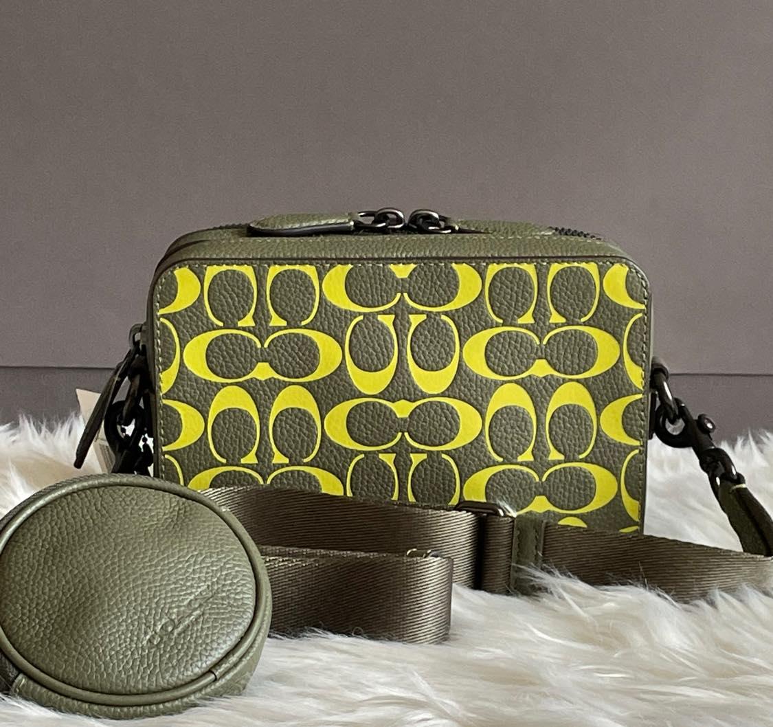 Coach Charter Crossbody with Hybrid Pouch in Signature Leather