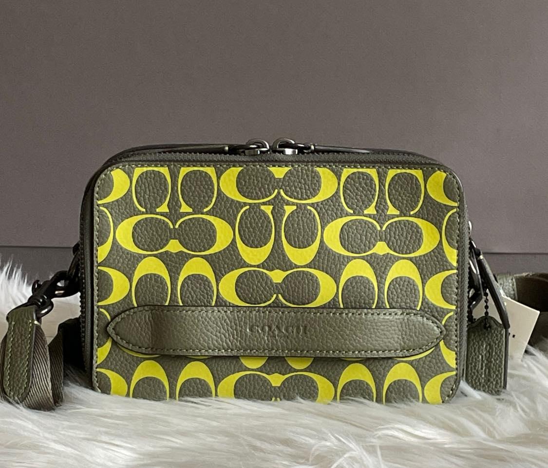 Coach Charter Crossbody with Hybrid Pouch in Signature Leather