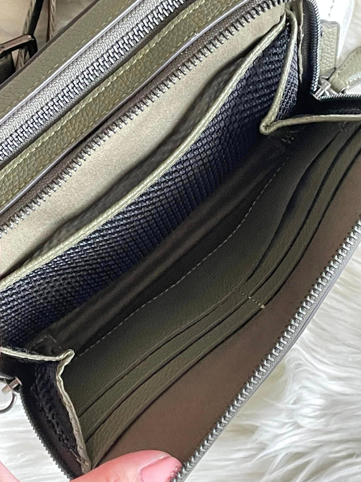 Coach Charter Crossbody with Hybrid Pouch in Signature Leather
