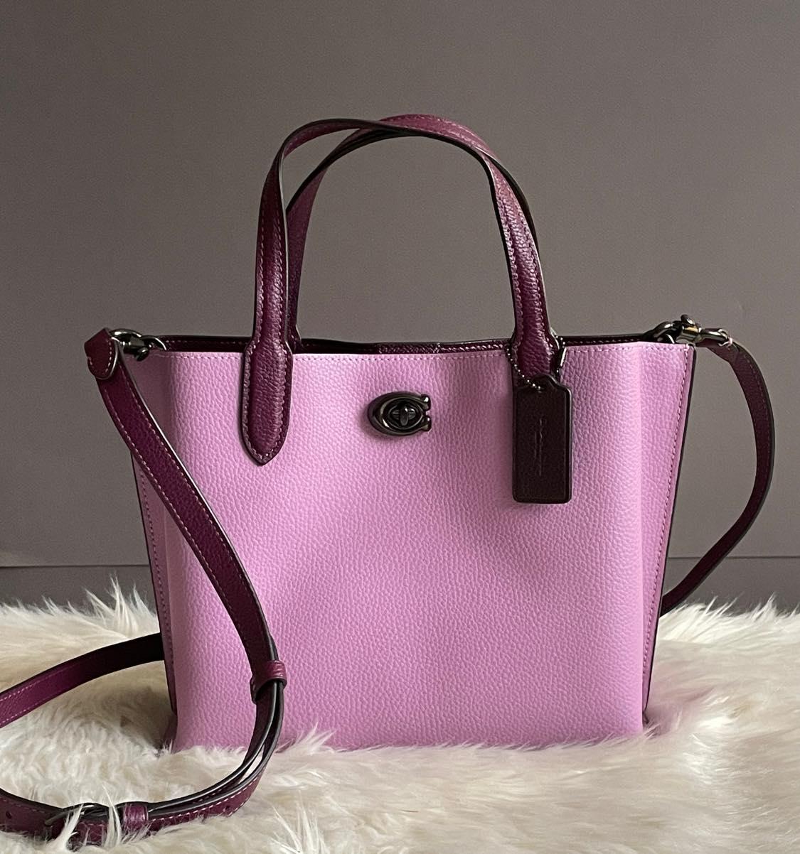 Coach Willow Tote 24 in Colorblock