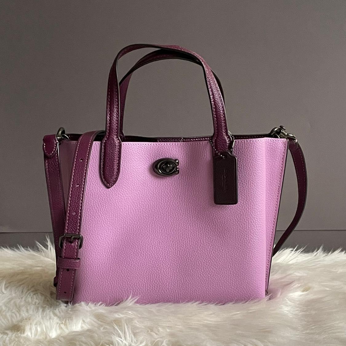 Coach Willow Tote 24 in Colorblock
