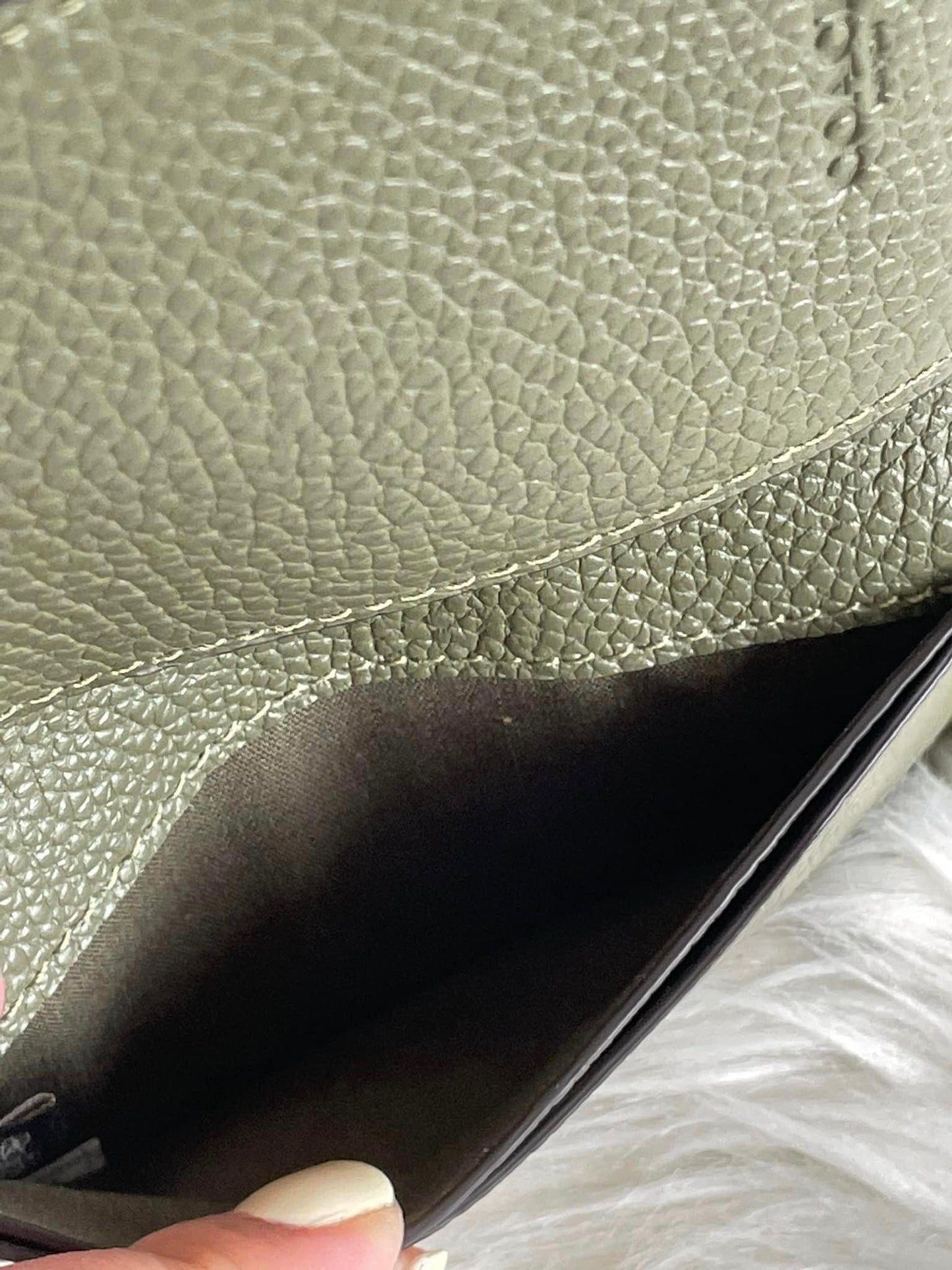 Coach Card Wallet in Signature Leather