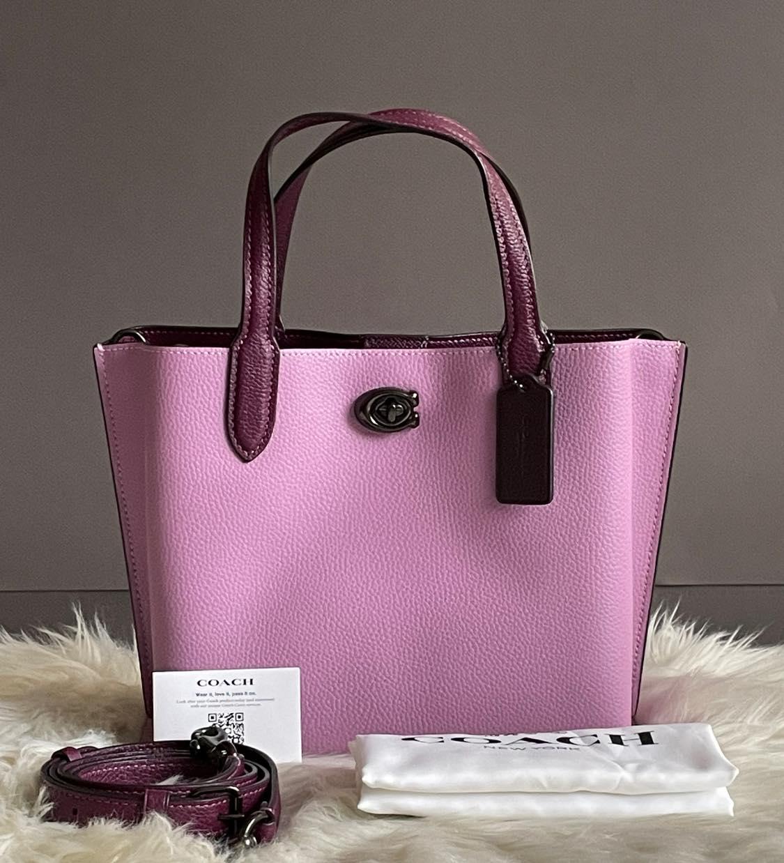 Coach Willow Tote 24 in Colorblock