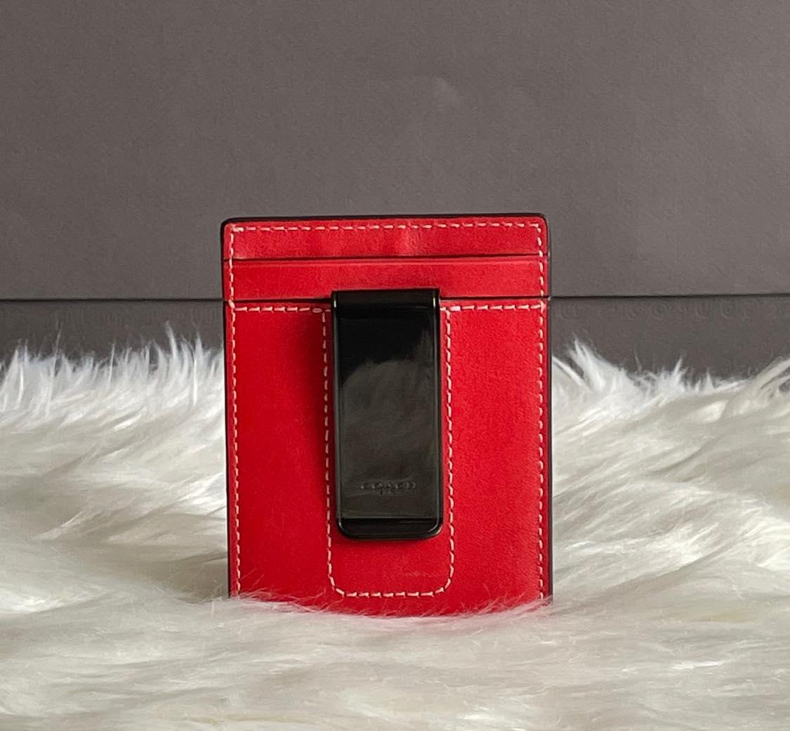 Coach Money Clip Card Case