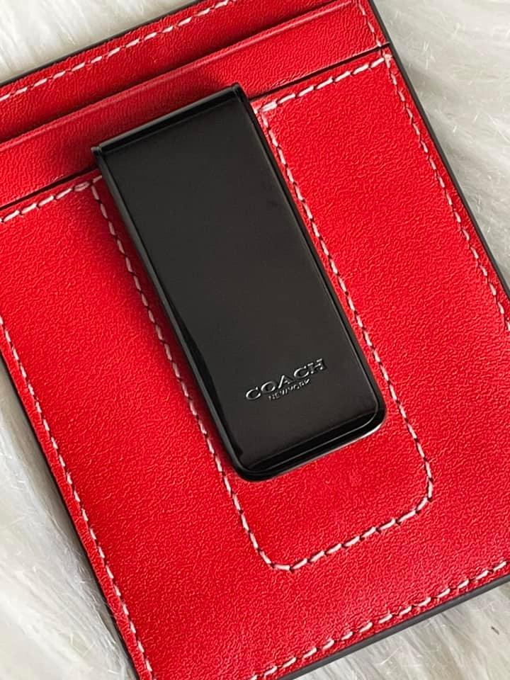 Coach Money Clip Card Case