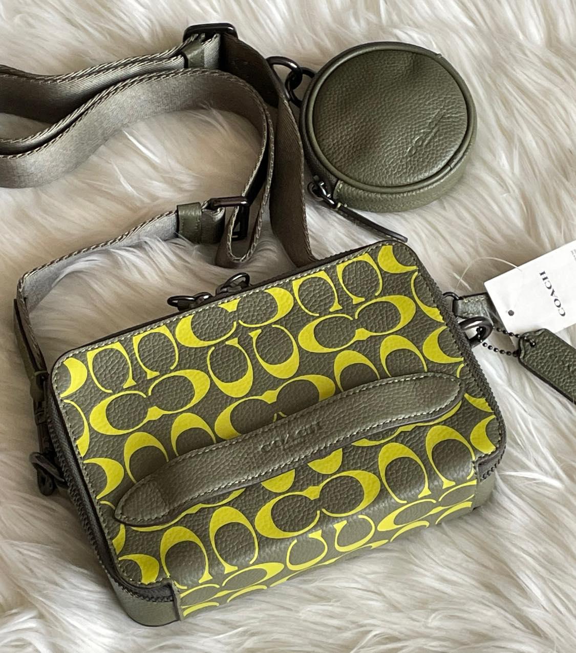 Coach Charter Crossbody with Hybrid Pouch in Signature Leather