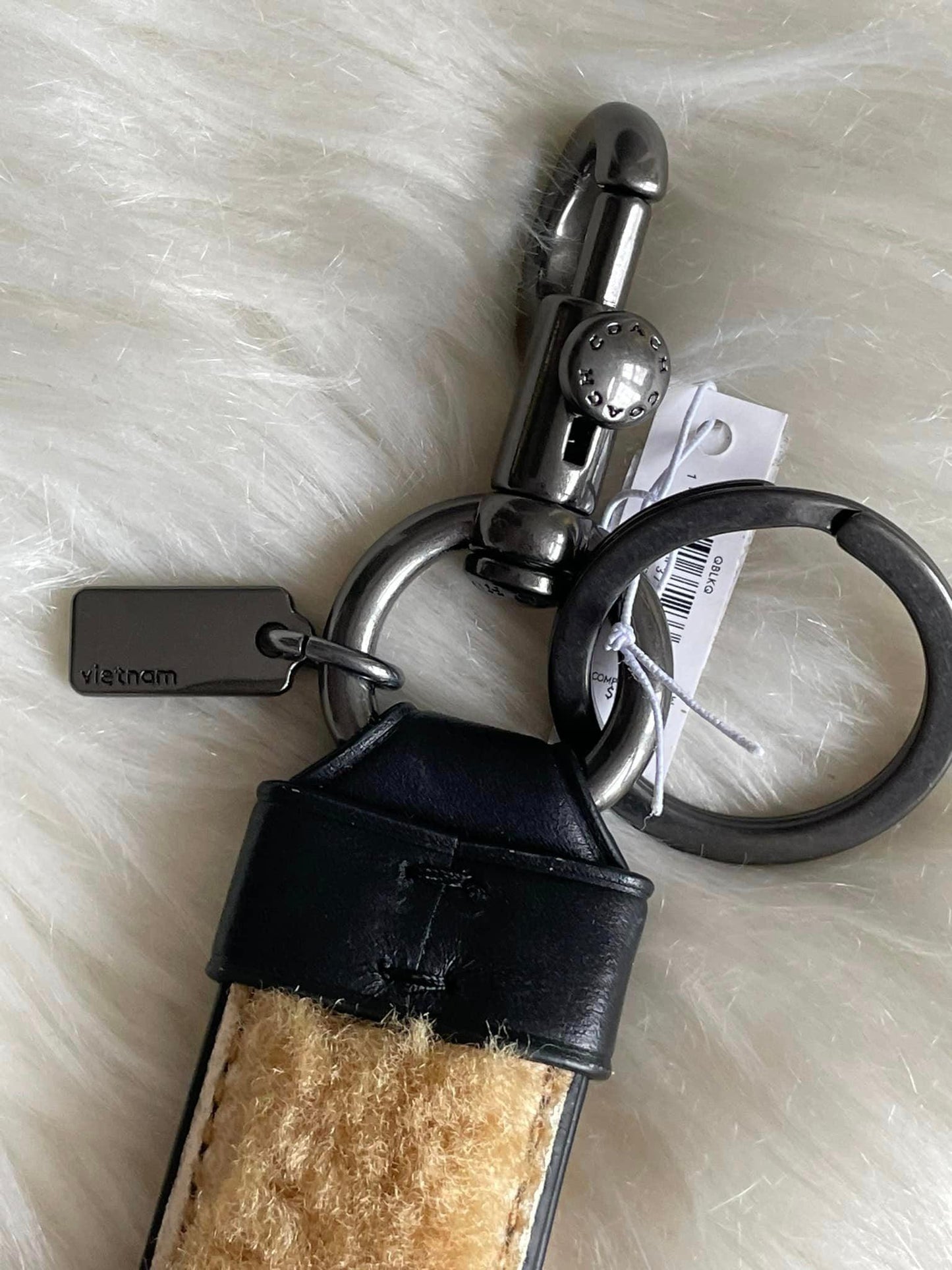 Coach Large Loop Key Fob