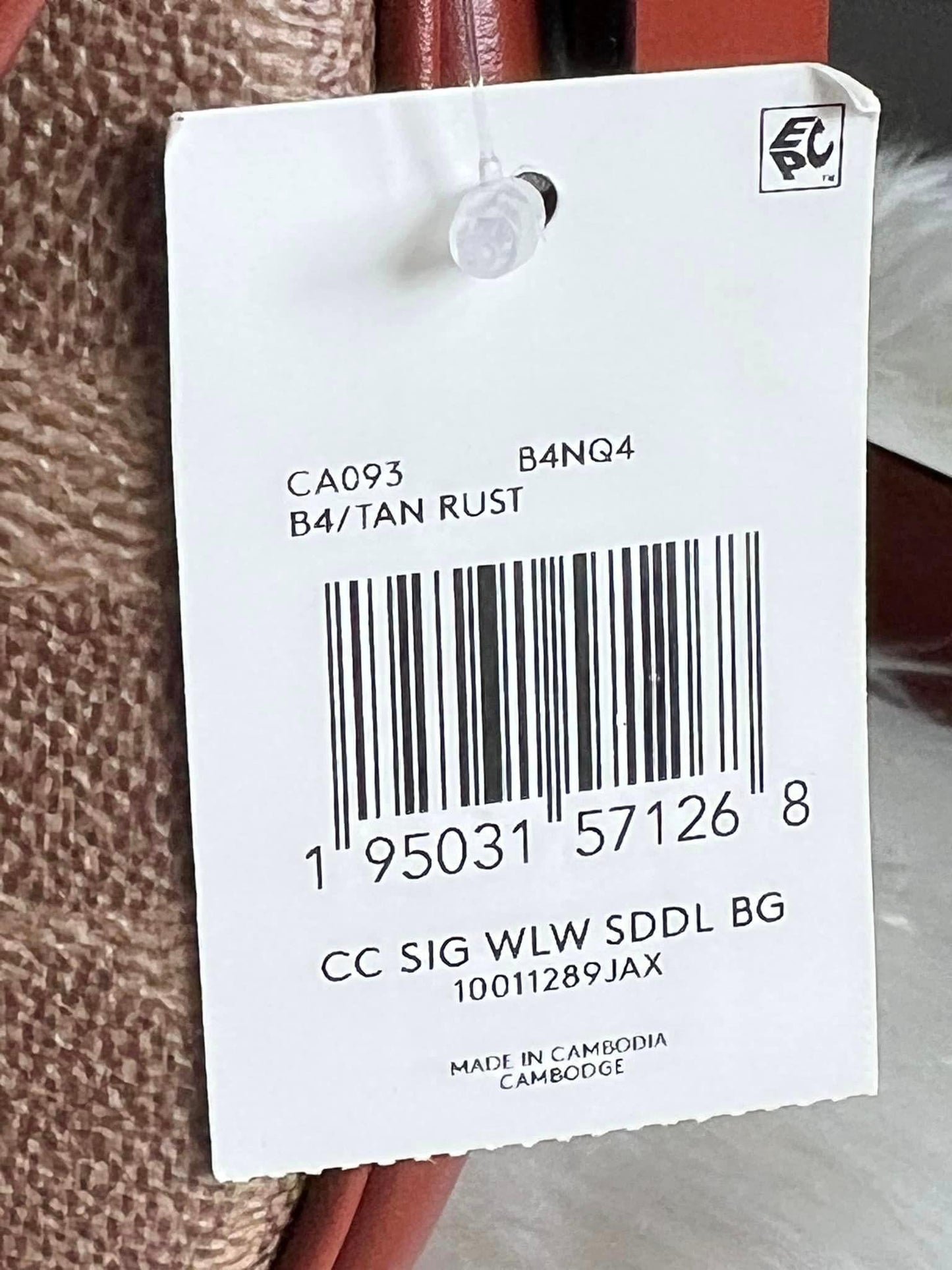 Coach Willow Saddle Bag in Signature Canvas