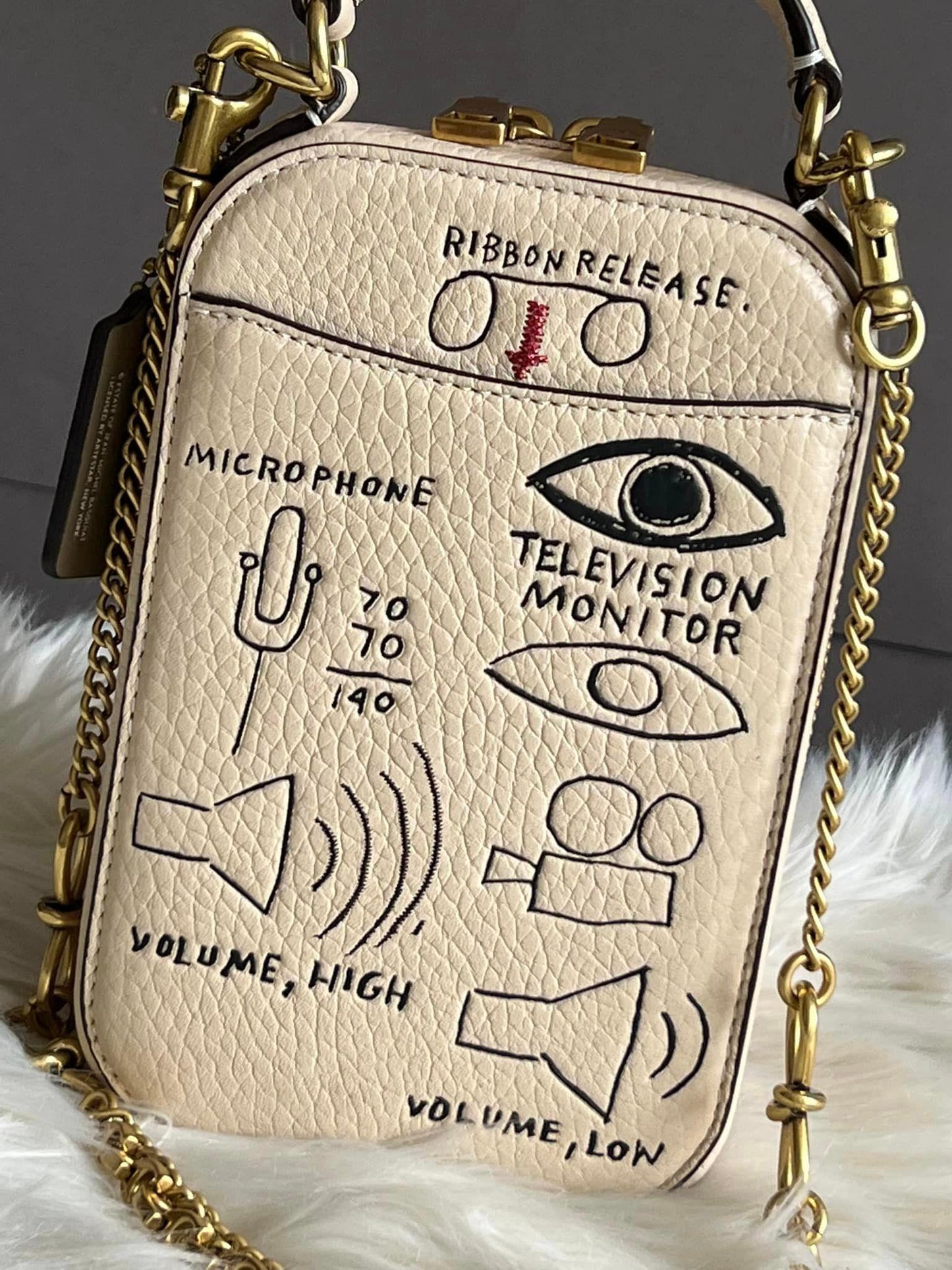 Coach X Jean Michael Basquiat Alie Camera Bag