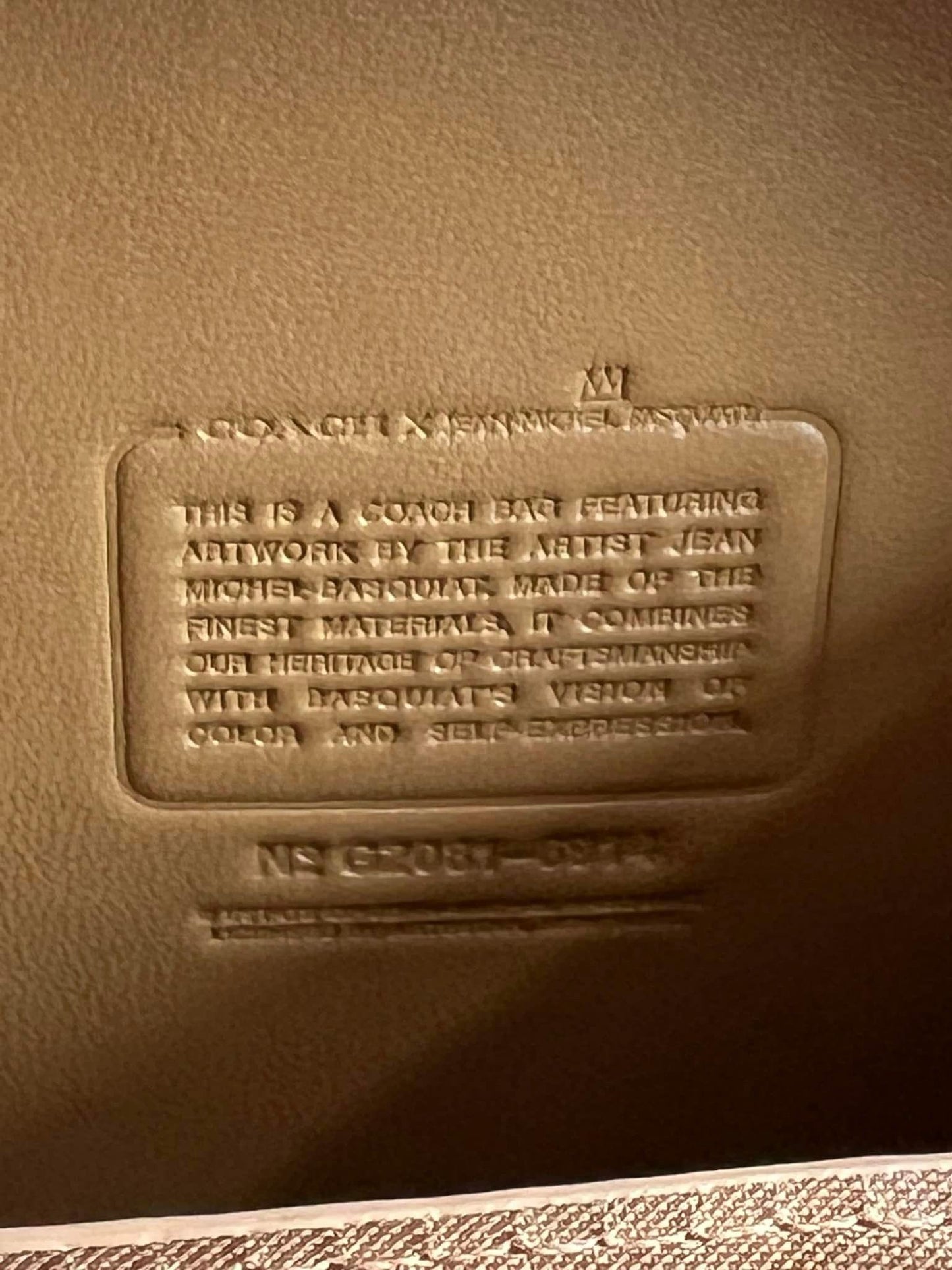 Coach X Jean Michael Basquiat Alie Camera Bag