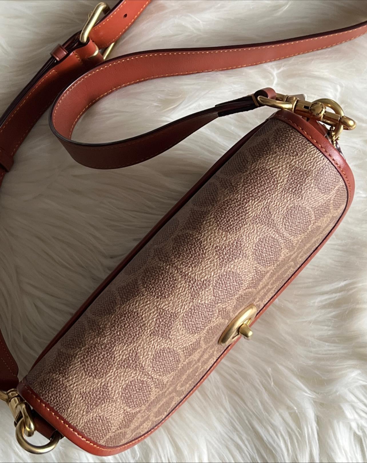 Coach Willow Saddle Bag in Signature Canvas