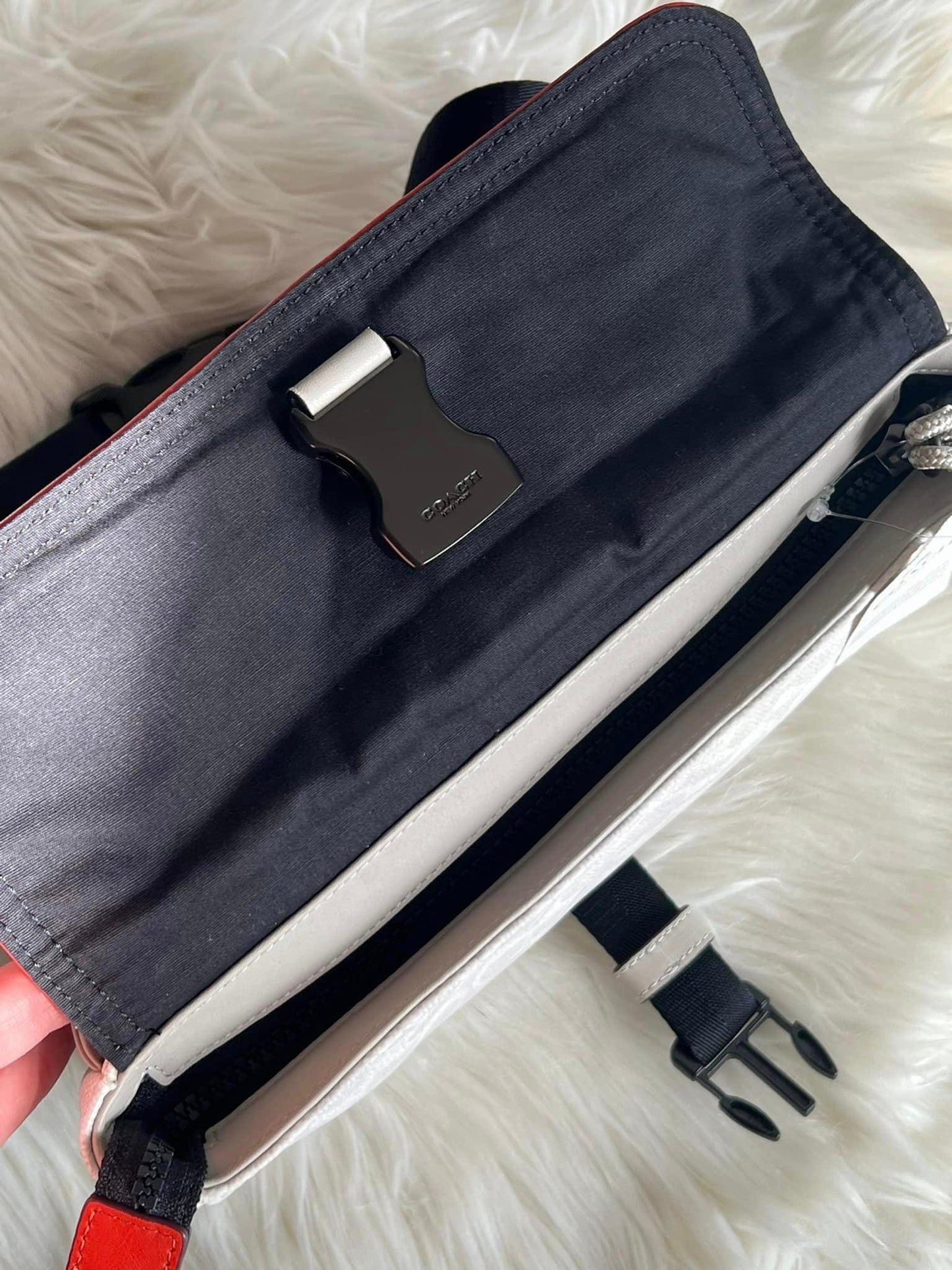 Coach Pacer Belt Bag in Signature Canvas with Coach Patch