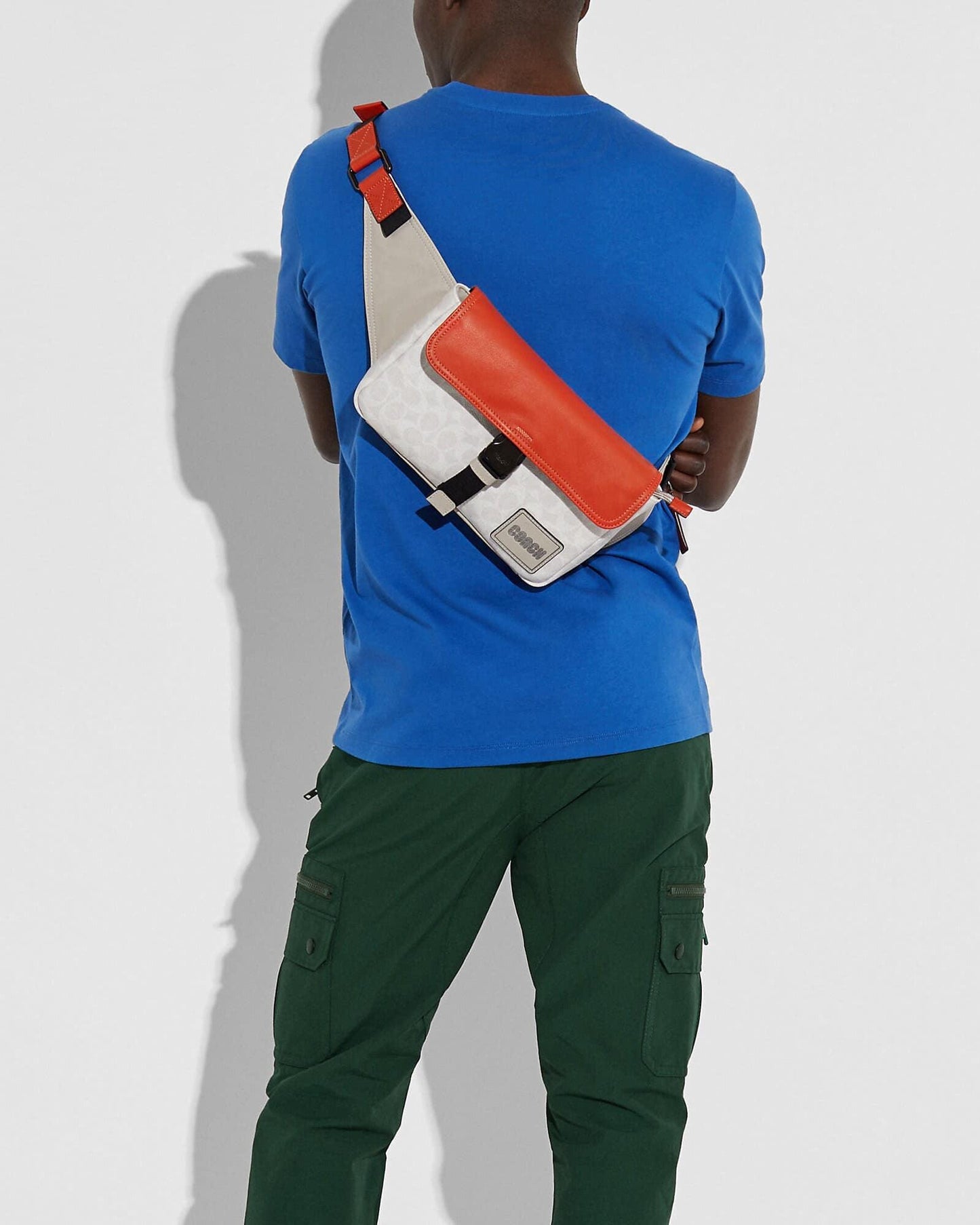 Coach Pacer Belt Bag in Signature Canvas with Coach Patch