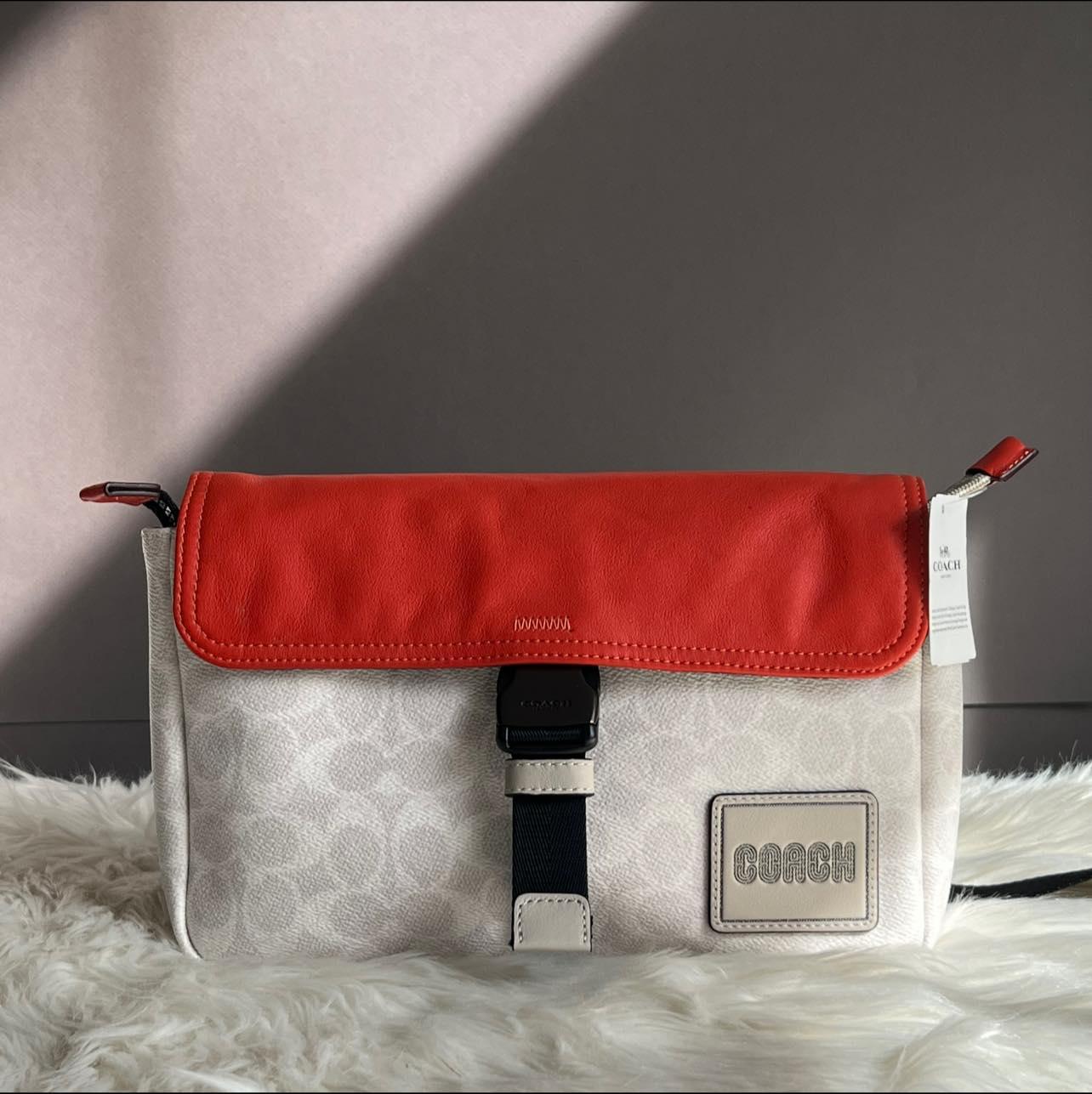 Coach Pacer Belt Bag in Signature Canvas with Coach Patch