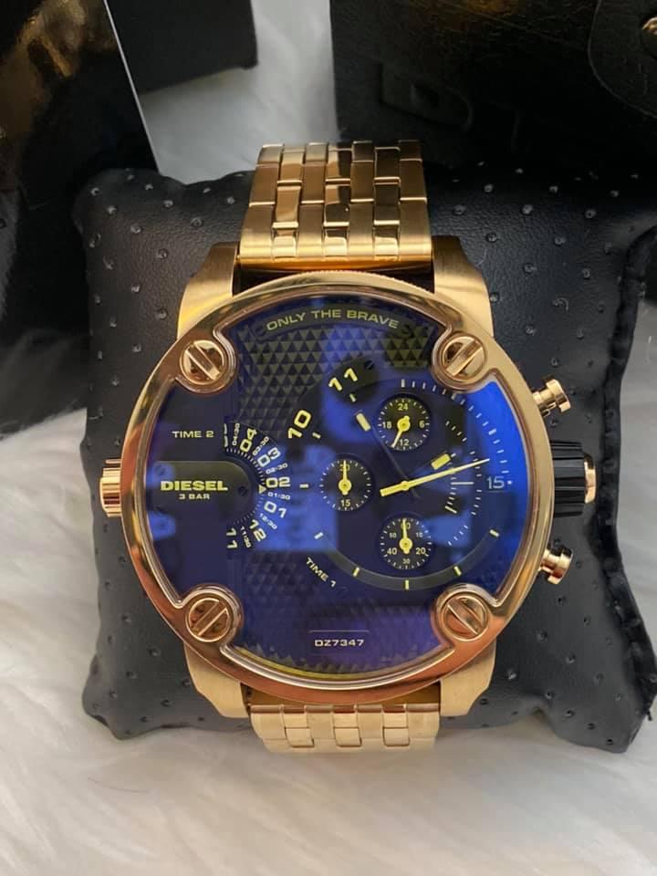 Diesel Men’s Little Daddy Analog Gold Watch
